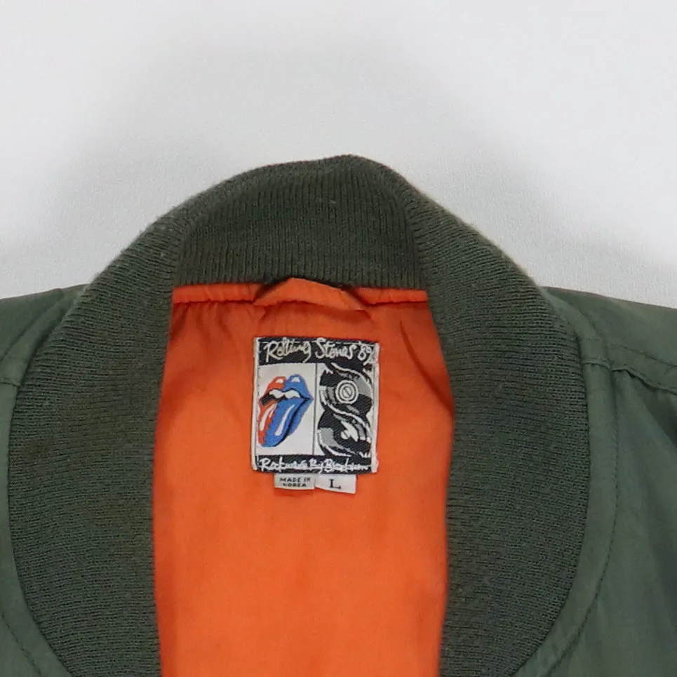 1989 Rolling Stones Steel Wheels Crew Flight Jacket