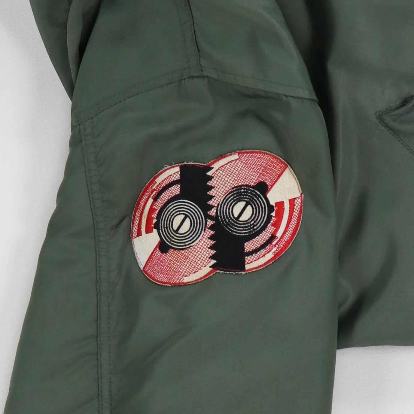 1989 Rolling Stones Steel Wheels Crew Flight Jacket