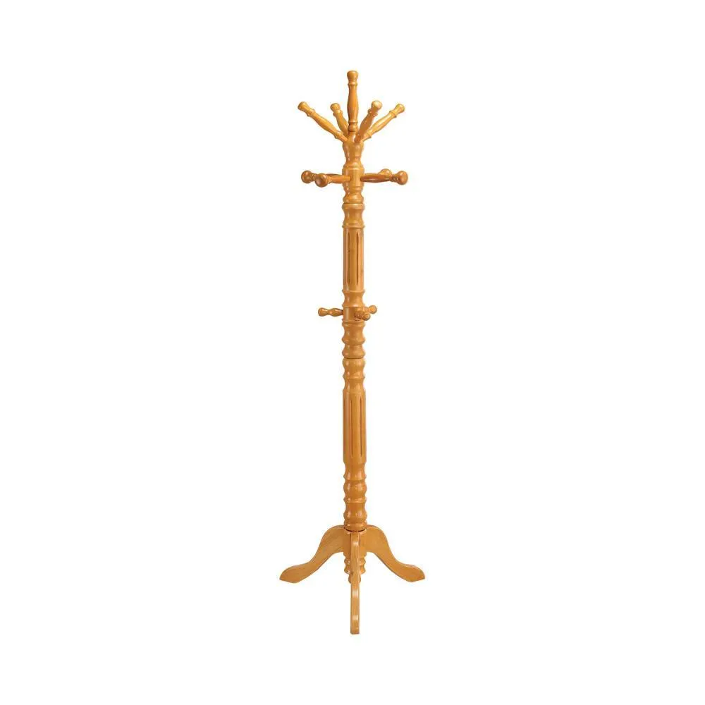 3-tier Coat Rack Light Honey