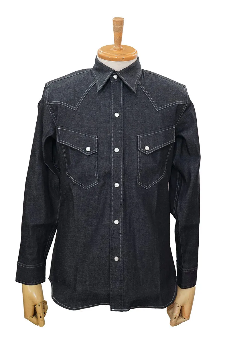 6.5oz Denim Western Shirt