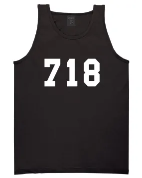 718 New York Area Code Tank Top