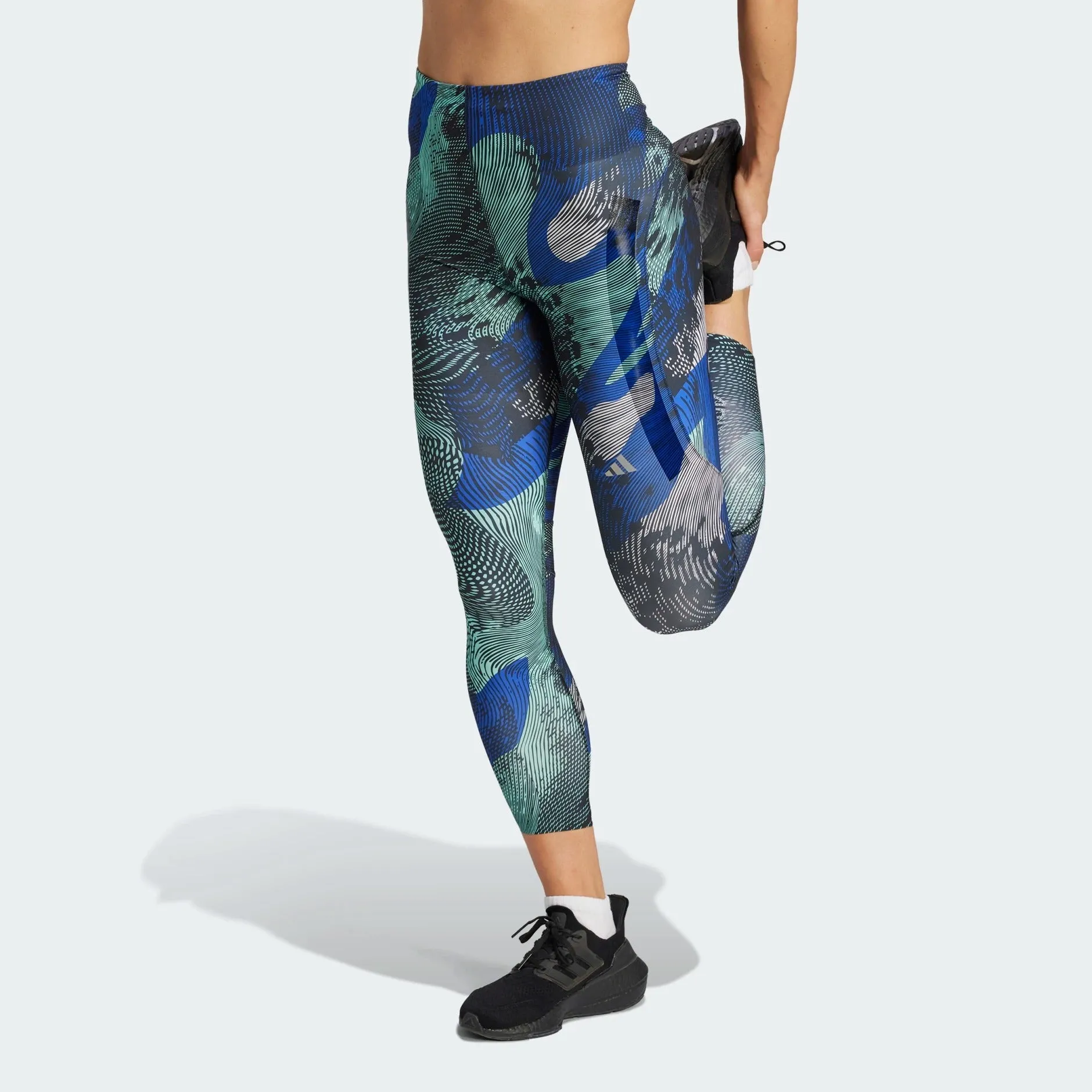 adidas Adizero Running Allover Print 7/8 Women's Leggings