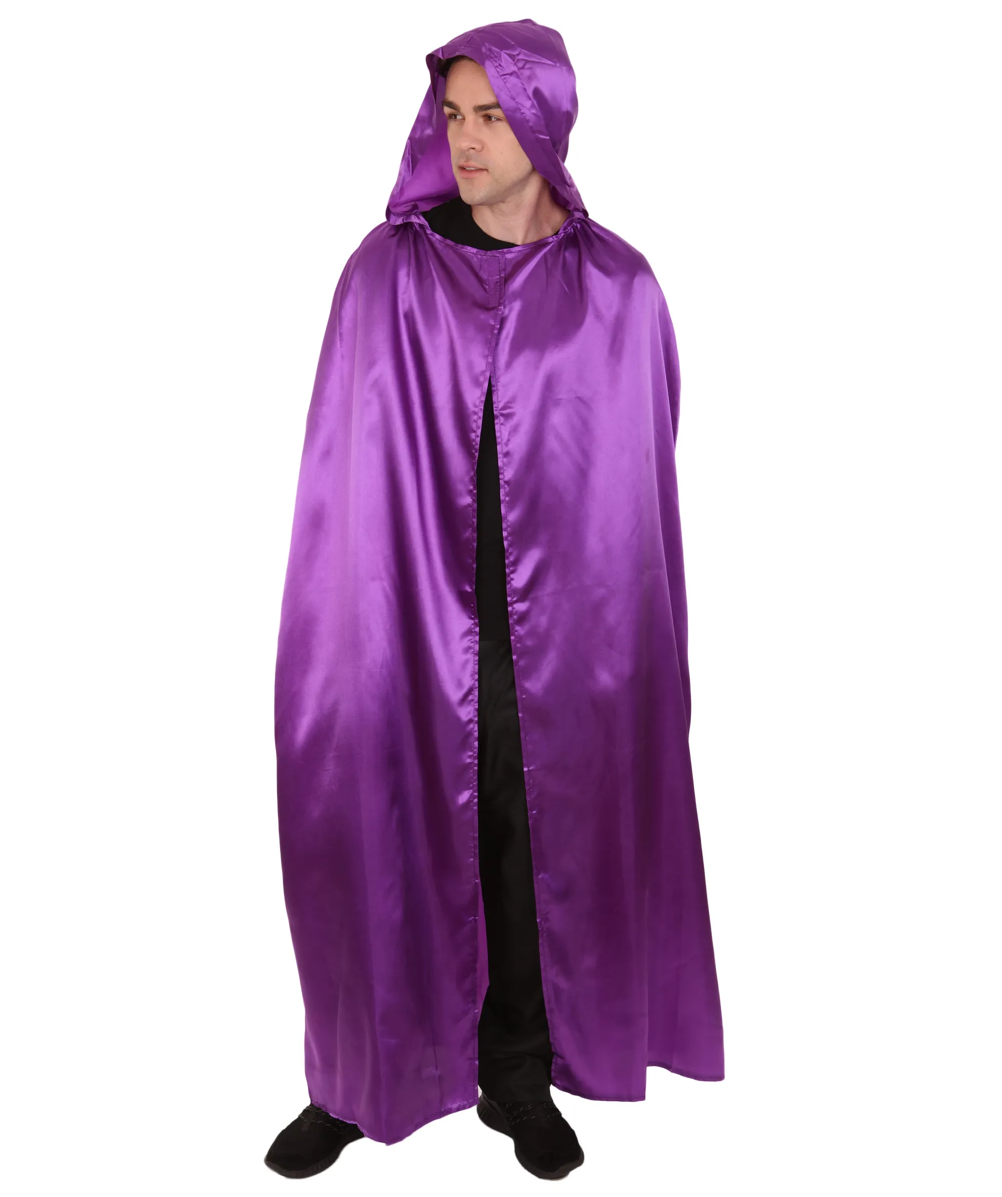 Adult Men's Hooded Cape Costume | Multiple Color Options Halloween Costume