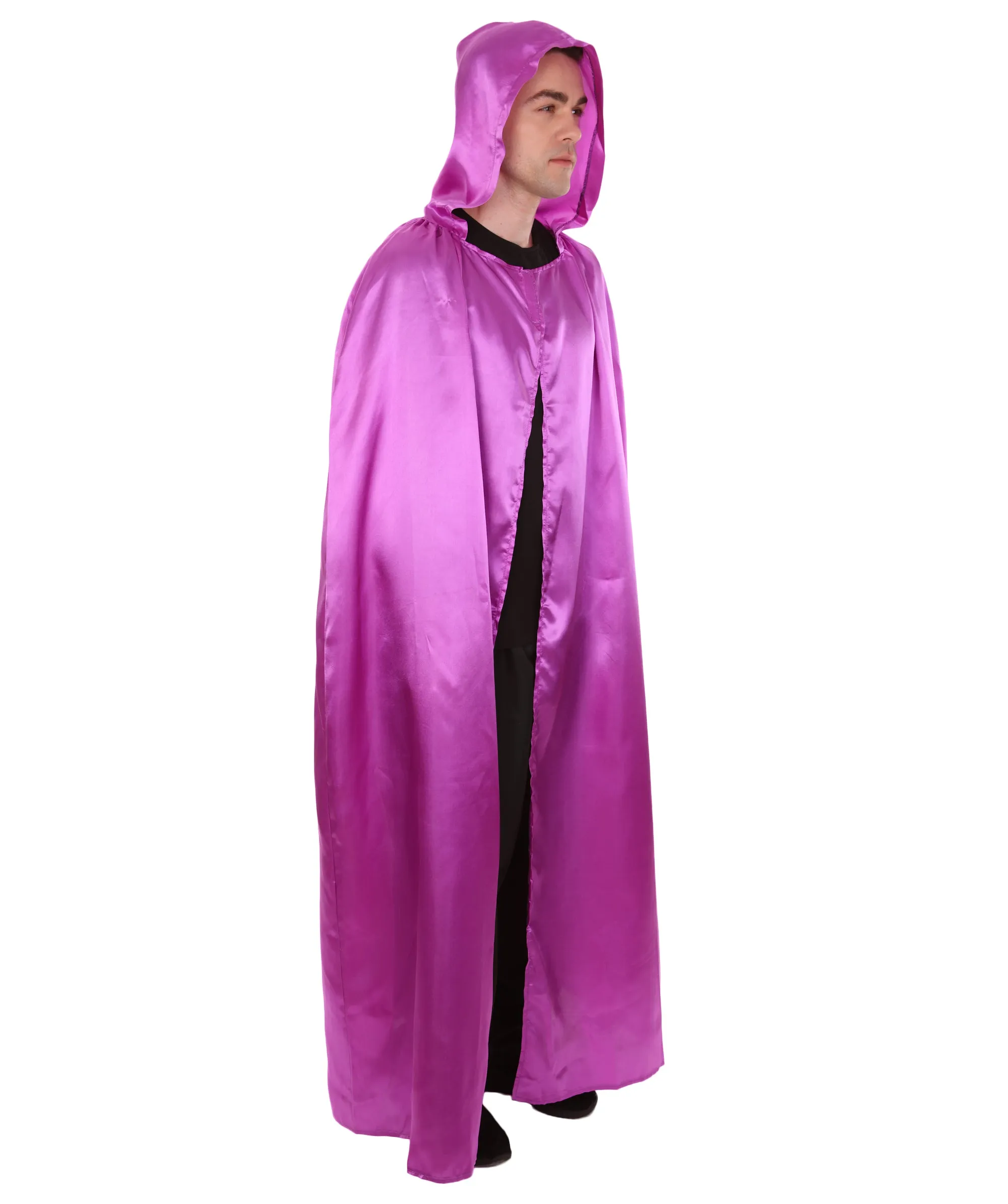 Adult Men's Hooded Cape Costume | Multiple Color Options Halloween Costume