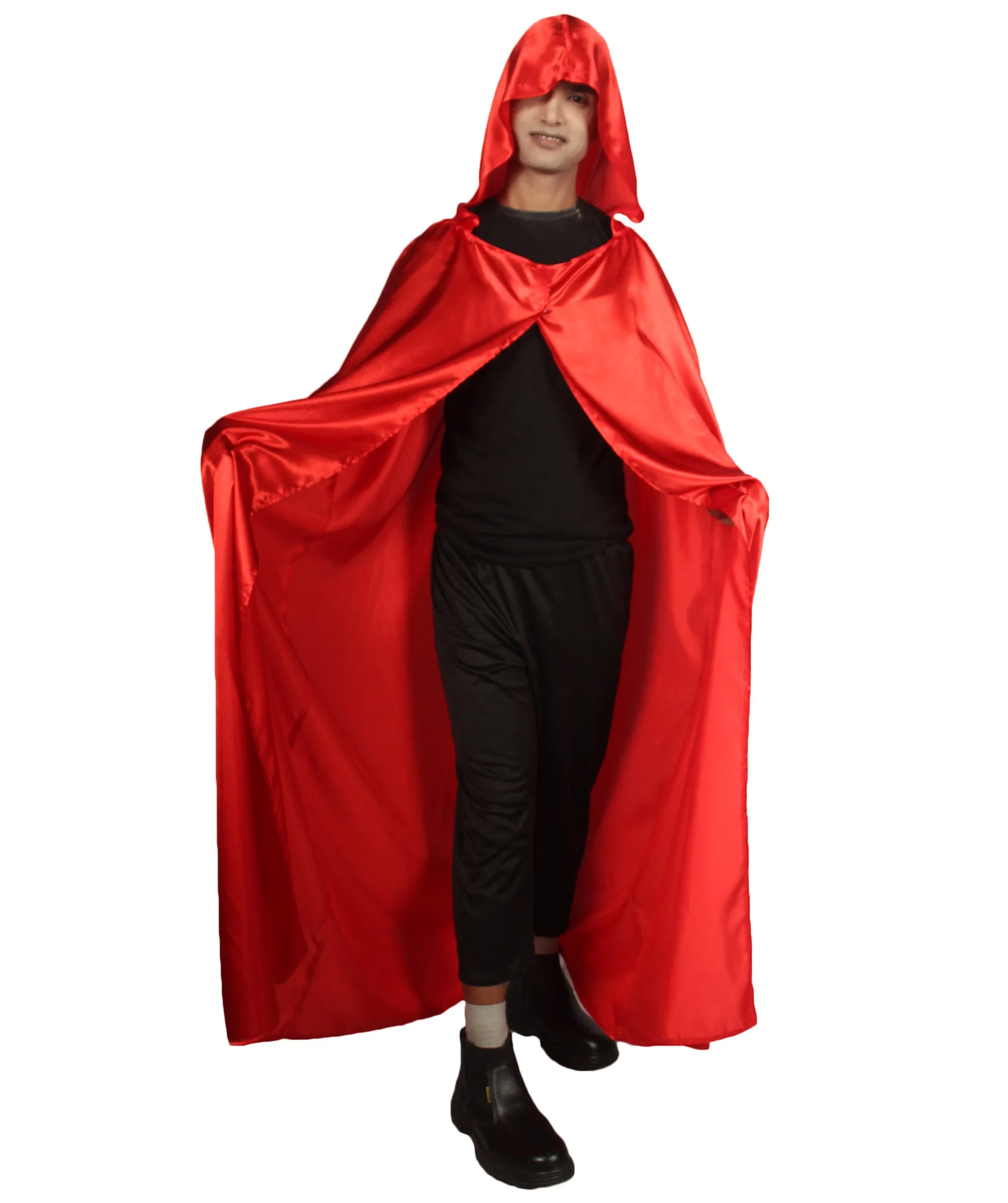 Adult Men's Hooded Cape Costume | Multiple Color Options Halloween Costume