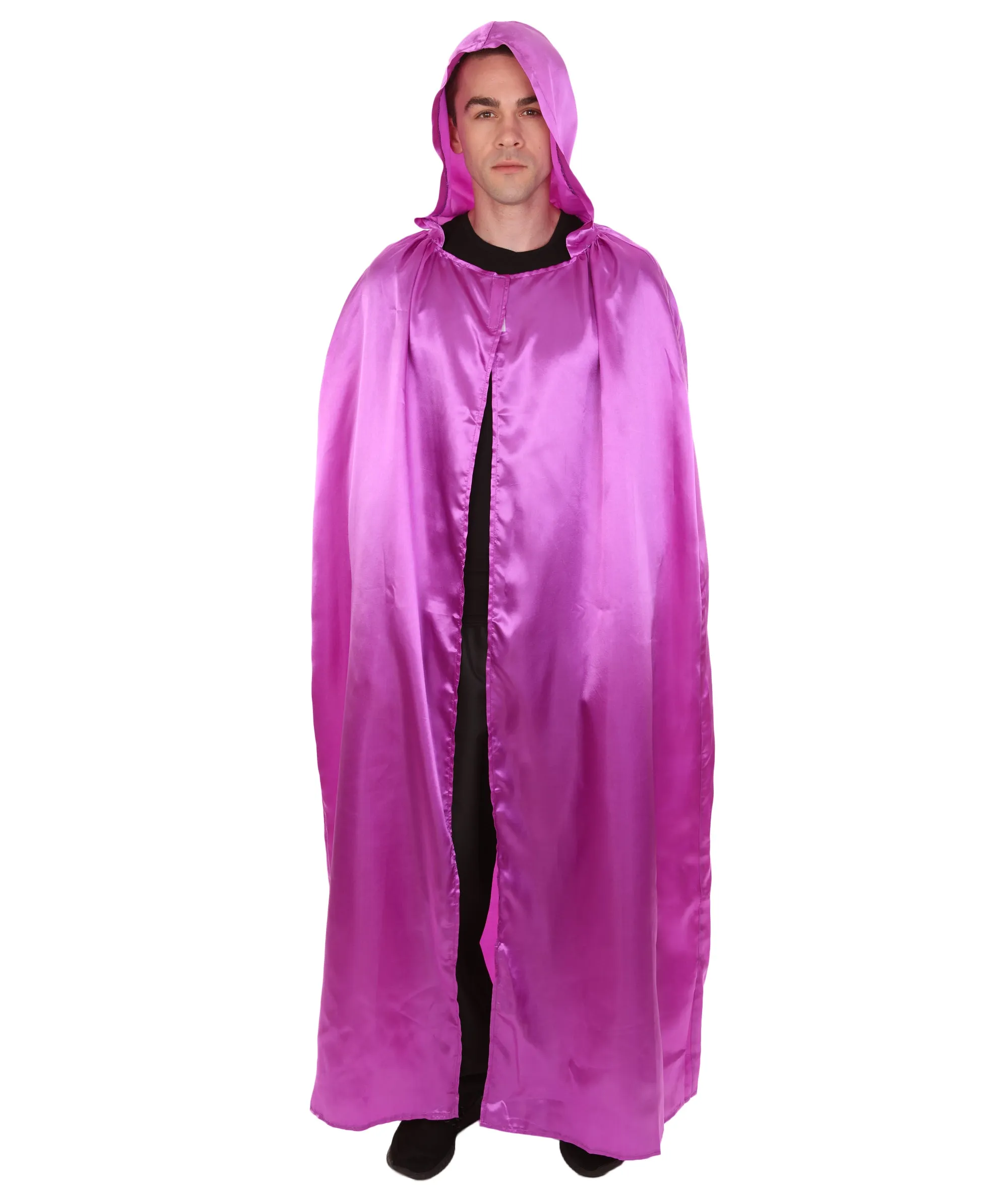 Adult Men's Hooded Cape Costume | Multiple Color Options Halloween Costume