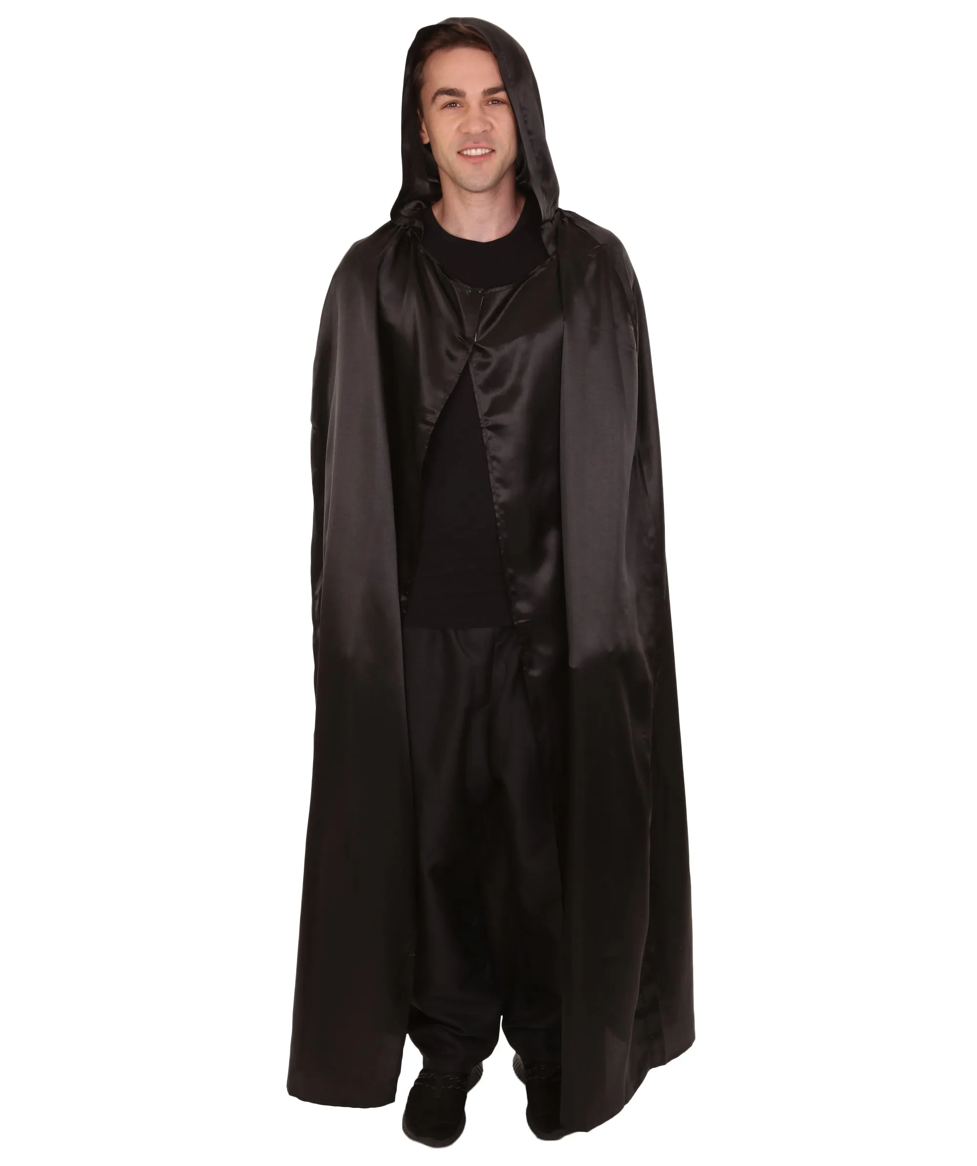 Adult Men's Hooded Cape Costume | Multiple Color Options Halloween Costume