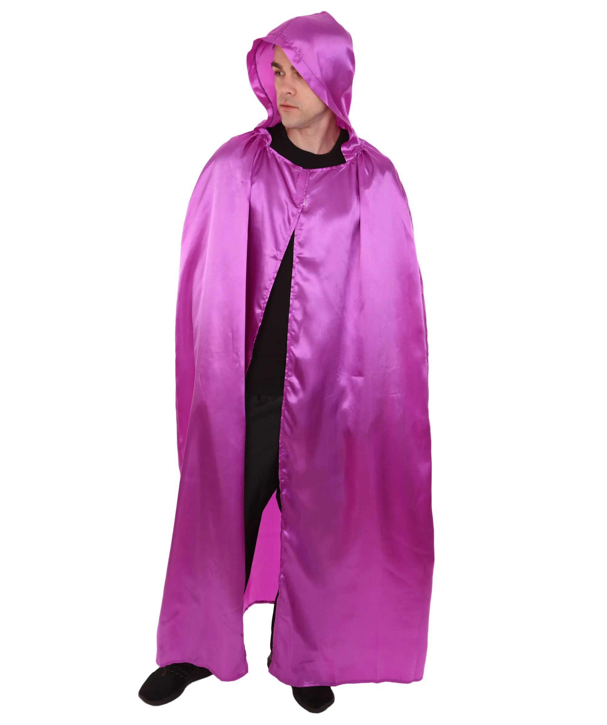 Adult Men's Hooded Cape Costume | Multiple Color Options Halloween Costume