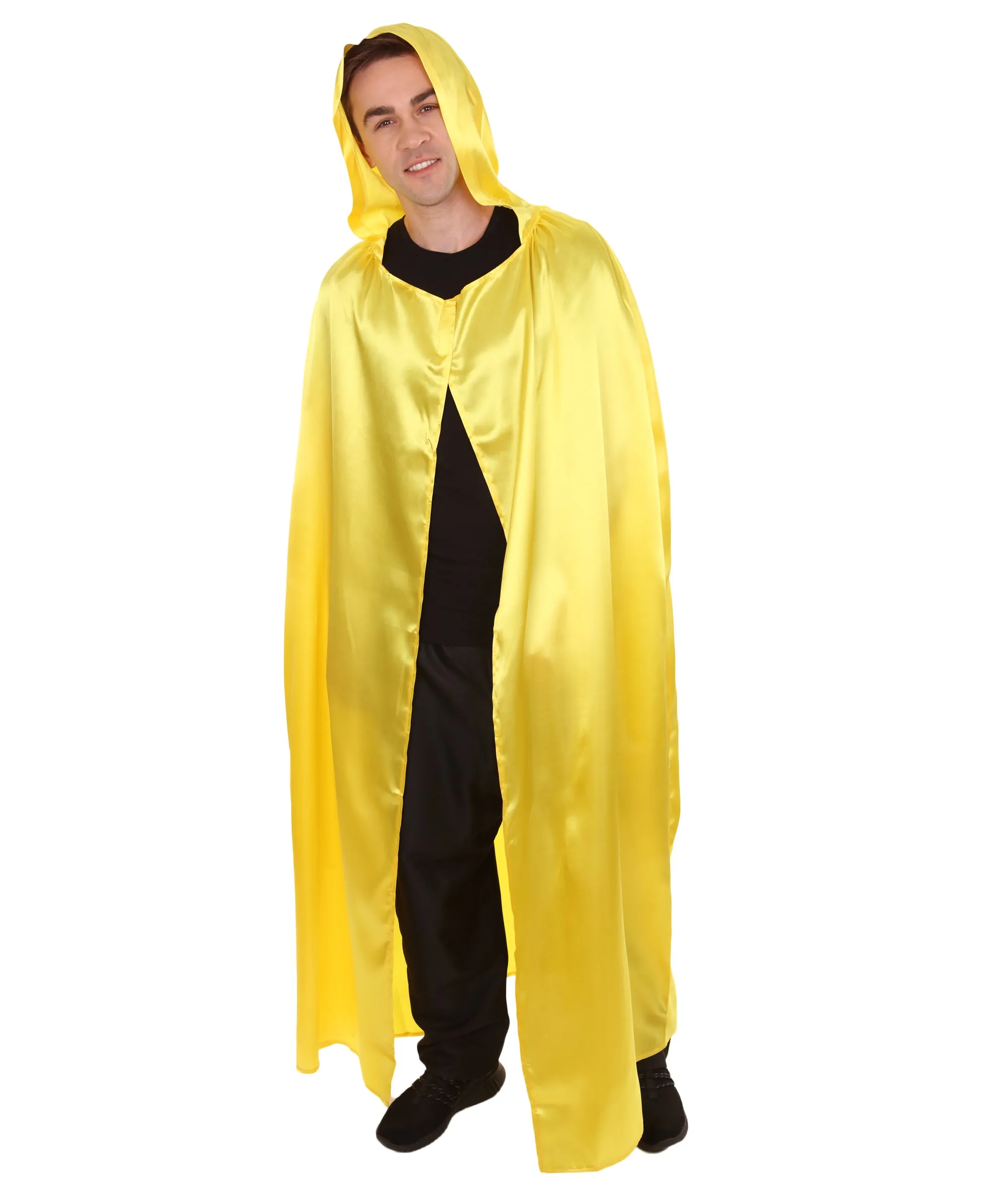 Adult Men's Hooded Cape Costume | Multiple Color Options Halloween Costume