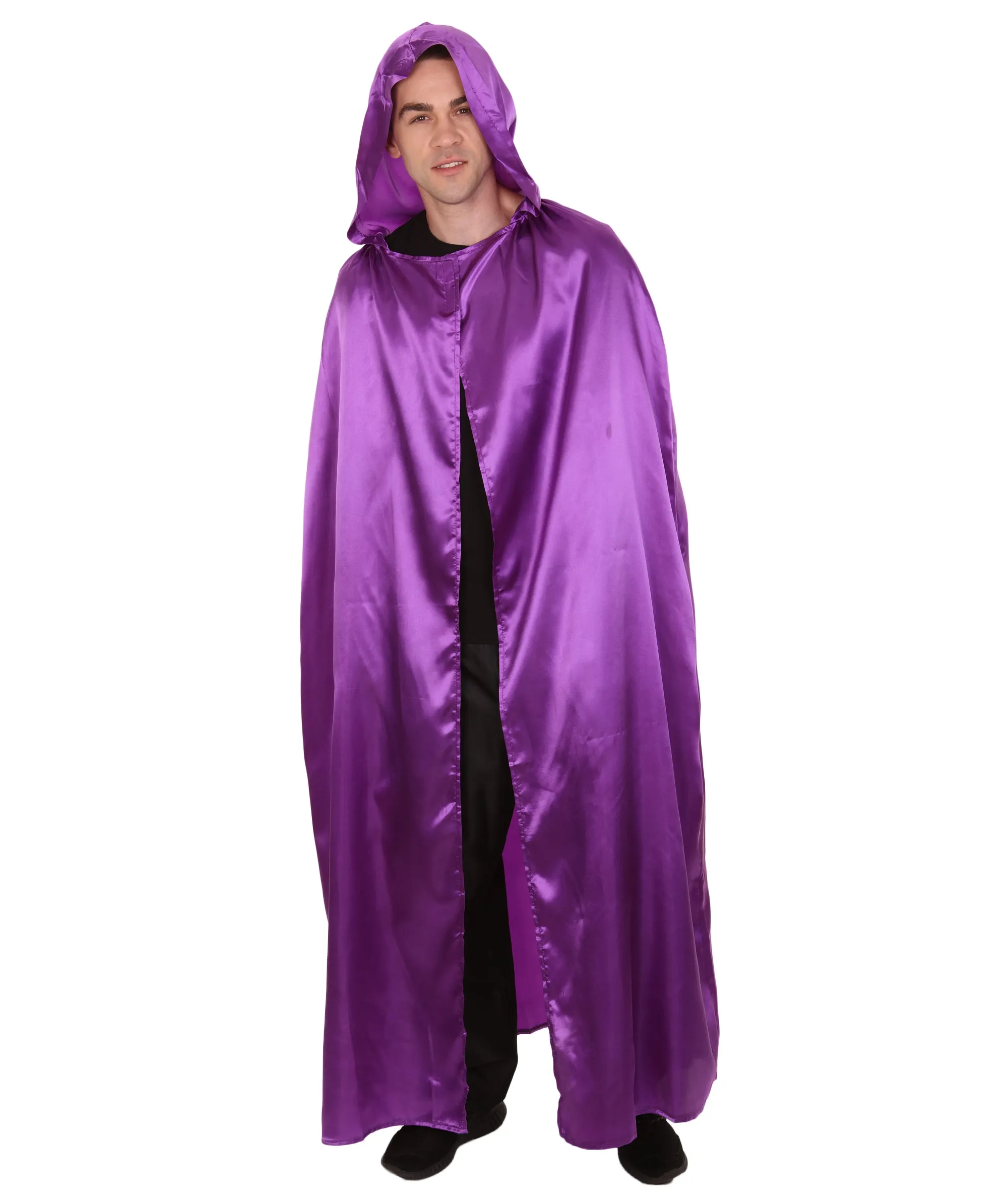 Adult Men's Hooded Cape Costume | Multiple Color Options Halloween Costume