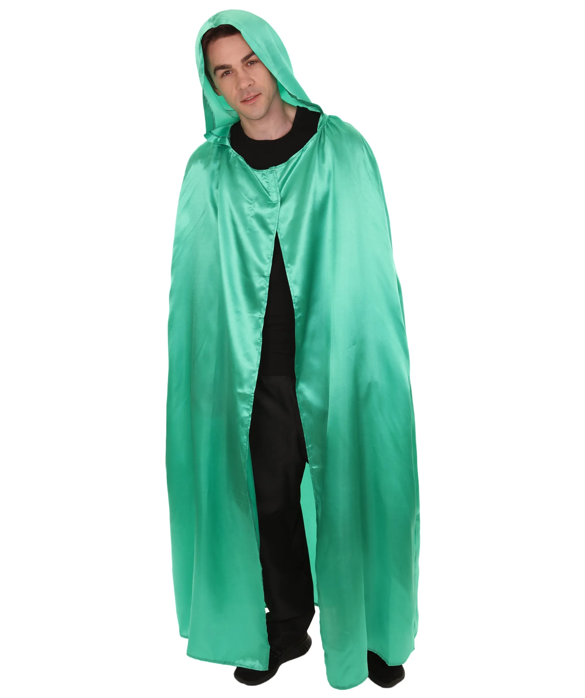 Adult Men's Hooded Cape Costume | Multiple Color Options Halloween Costume