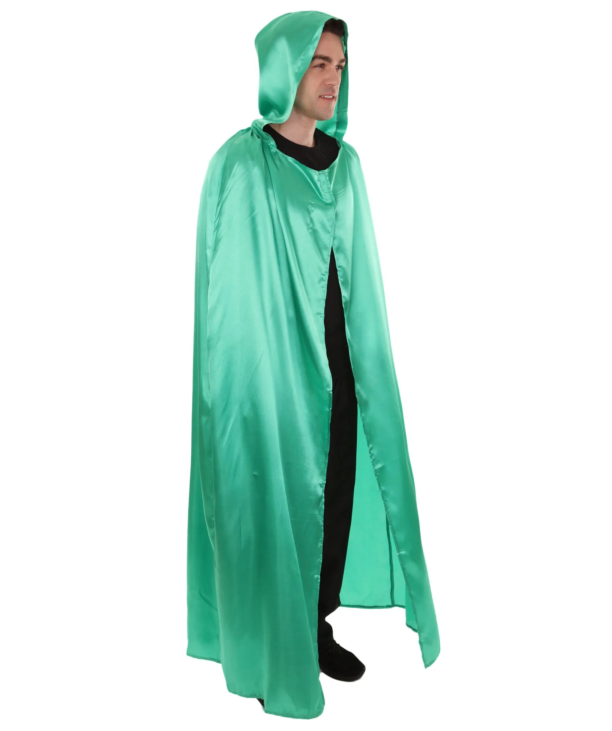 Adult Men's Hooded Cape Costume | Multiple Color Options Halloween Costume