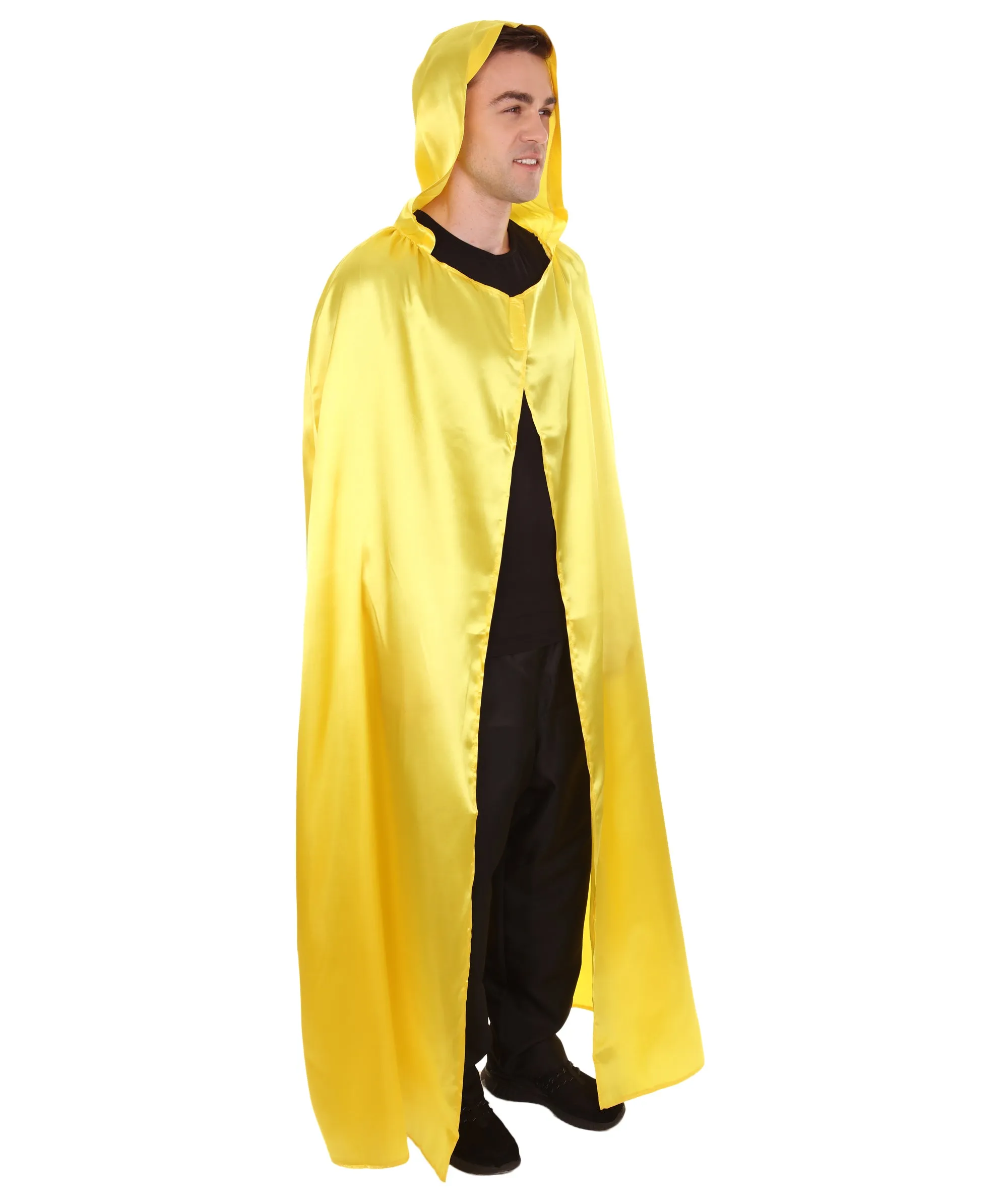 Adult Men's Hooded Cape Costume | Multiple Color Options Halloween Costume