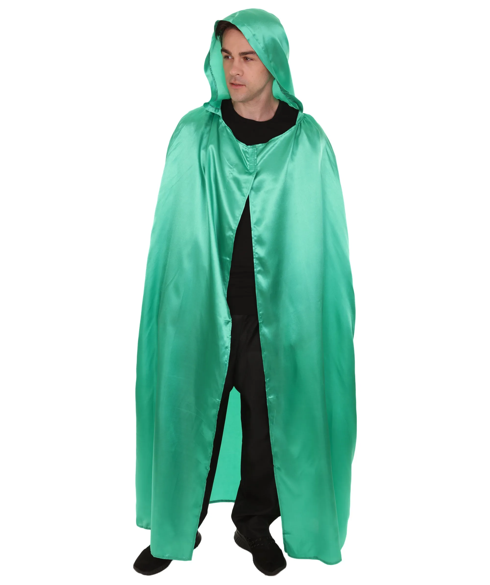 Adult Men's Hooded Cape Costume | Multiple Color Options Halloween Costume