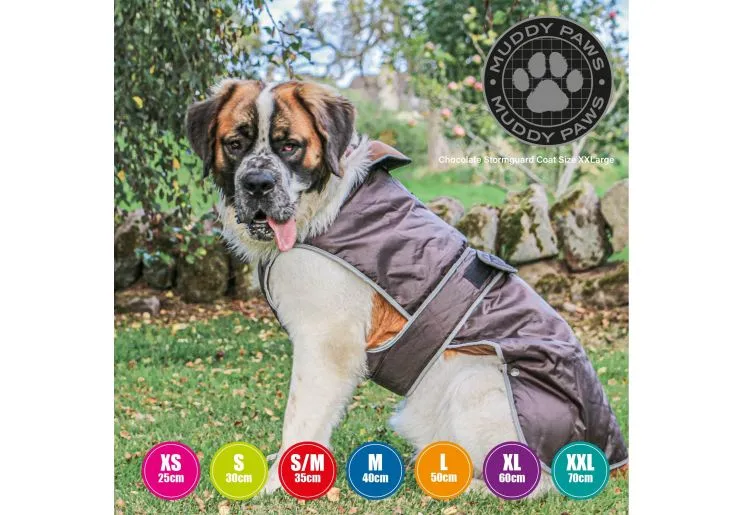 Ancol - Stormguard Dog Coat - Chocolate Brown - Medium