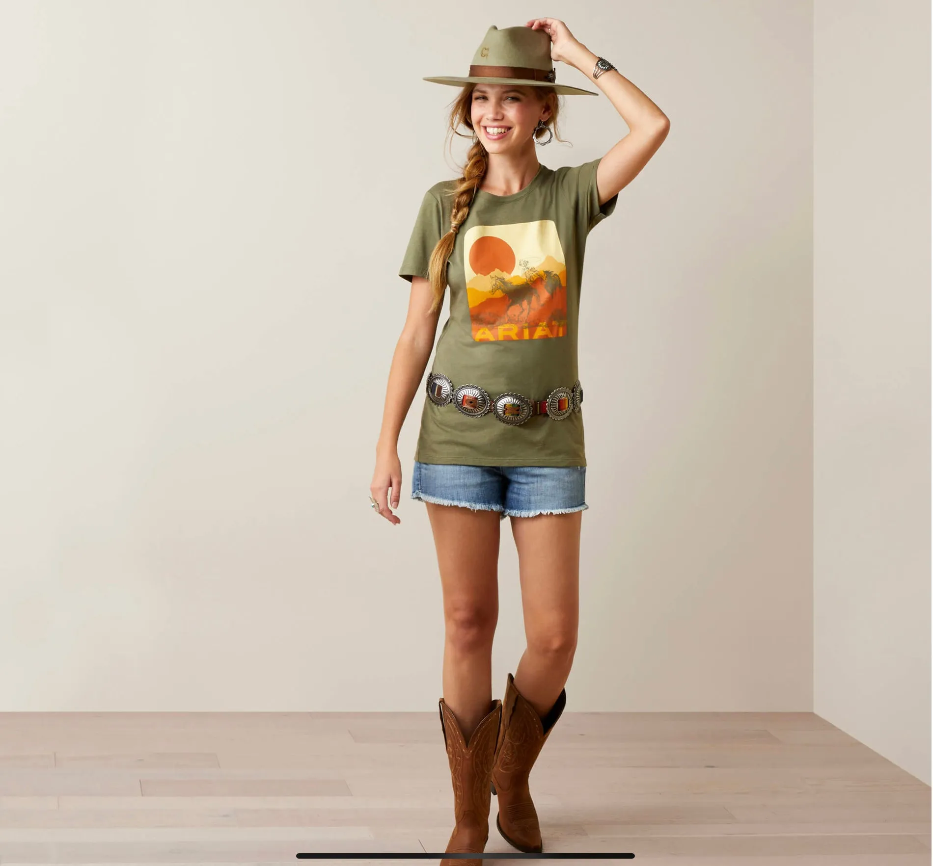 Ariat mustang fever SS Tshirt