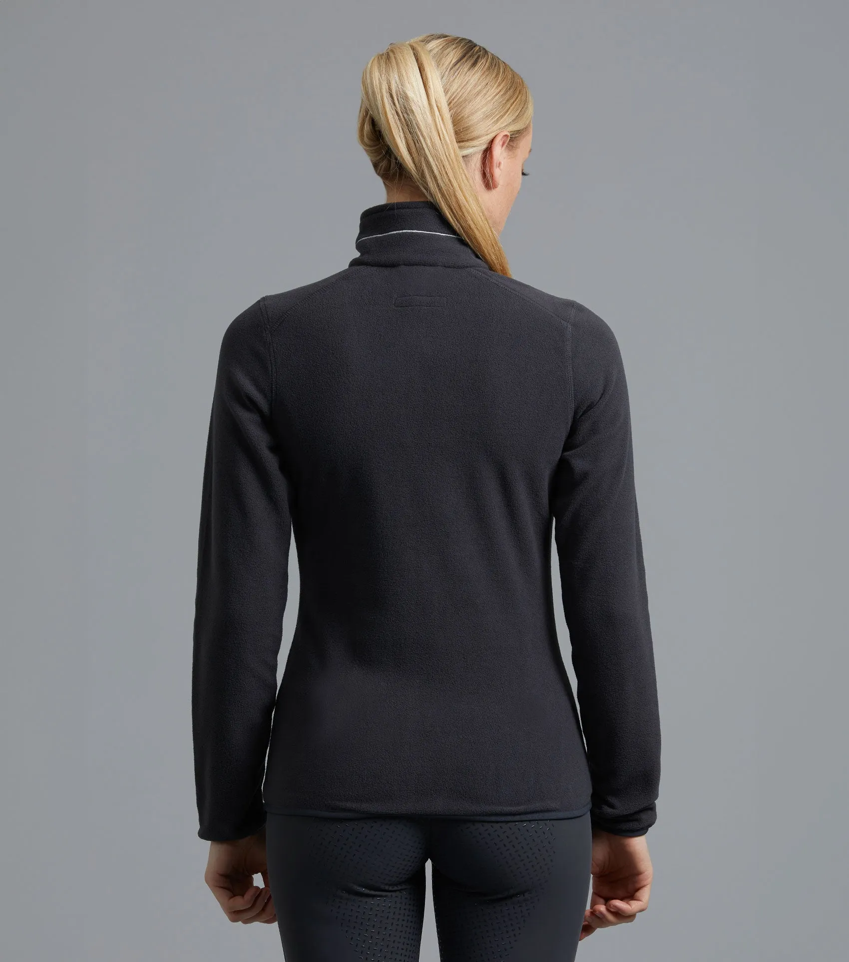 Ascendo Microfleece Riding Top Grey