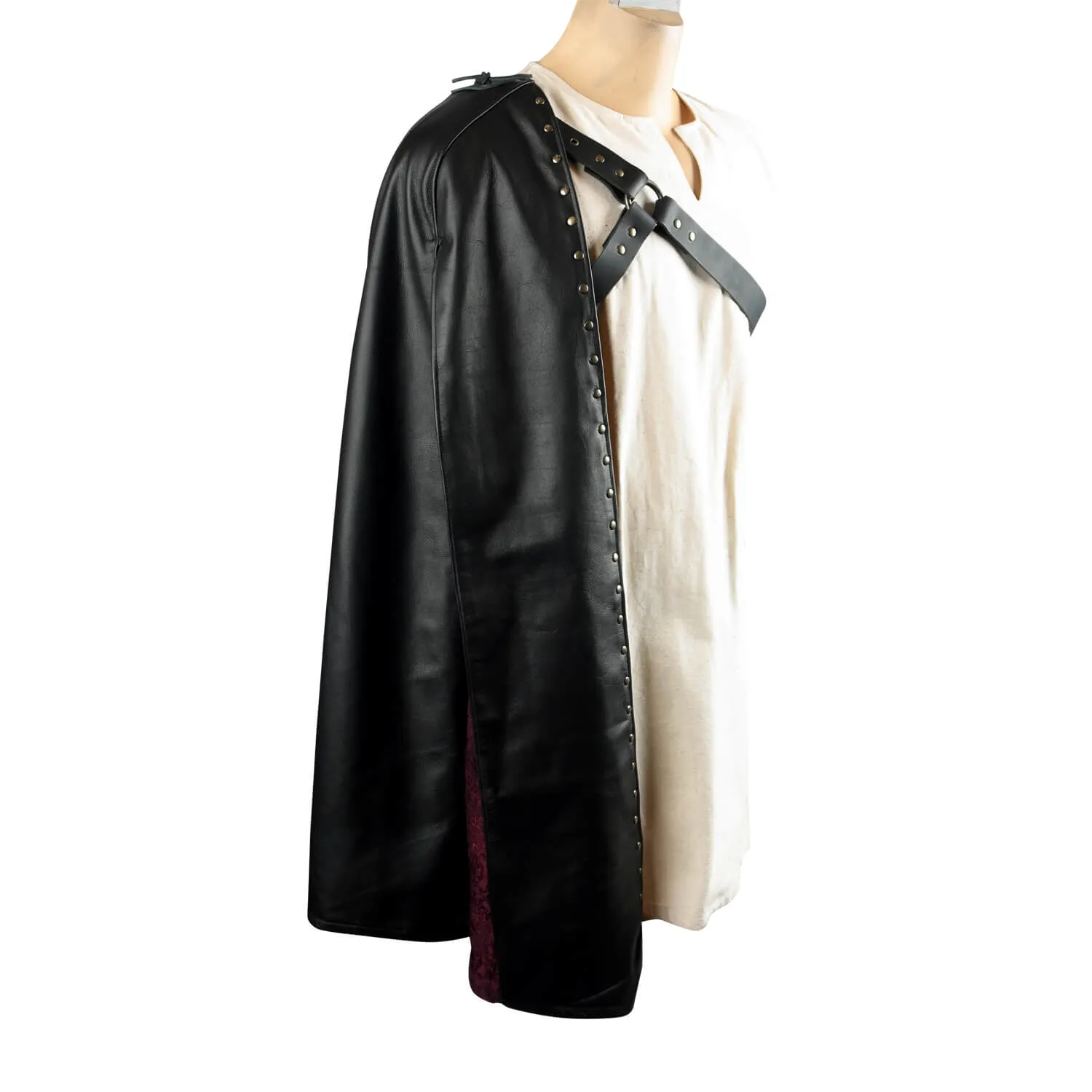 Assassin Leather Half-Cape