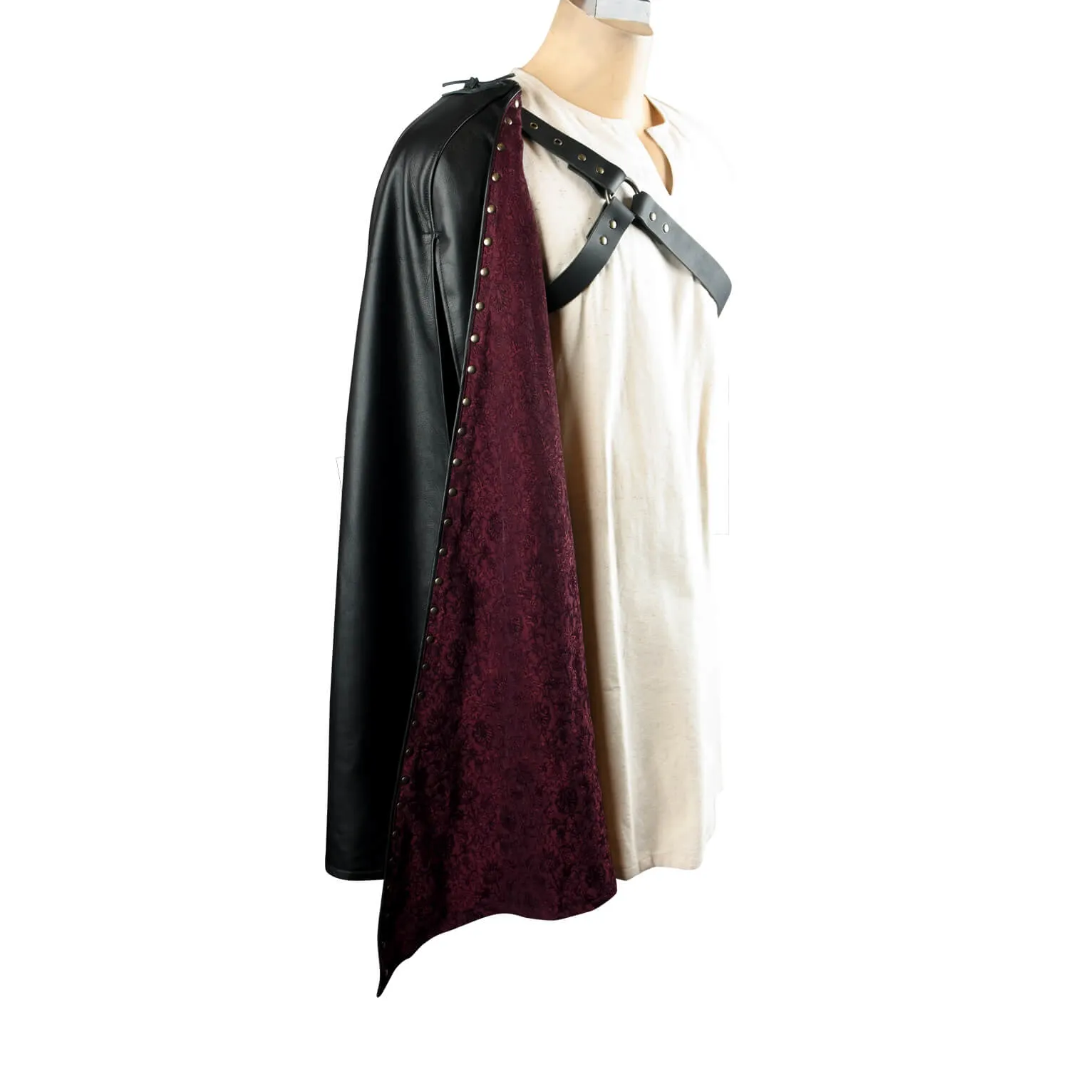 Assassin Leather Half-Cape