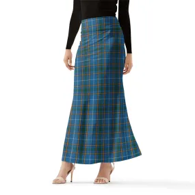 Bain Tartan Womens Full Length Skirt