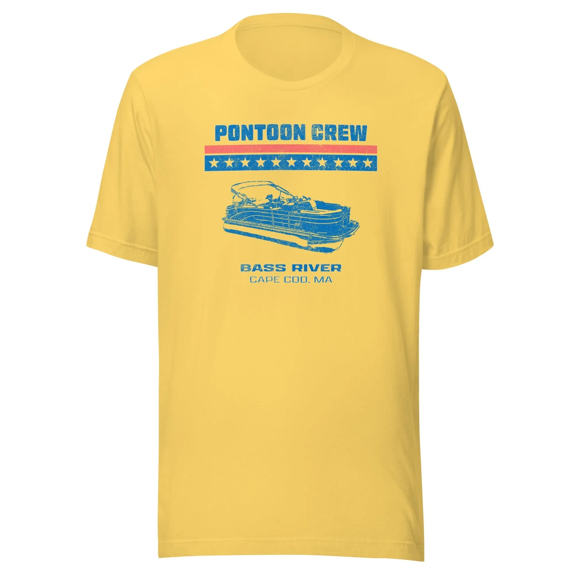 Bass River Pontoon T Shirt - Cape Cod, MA | Mens & Womens Patriotic Tee