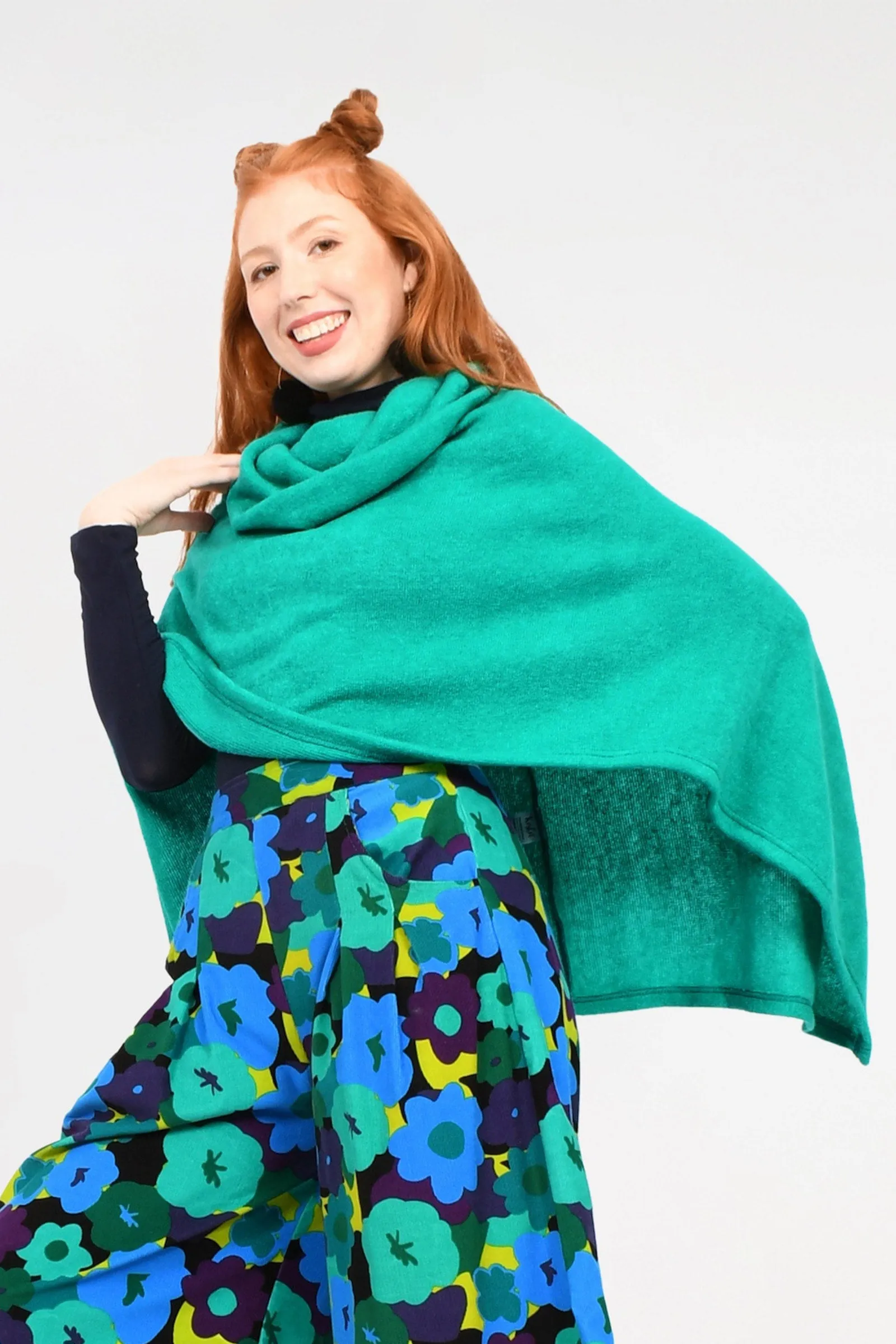 Birdie Knit Poncho