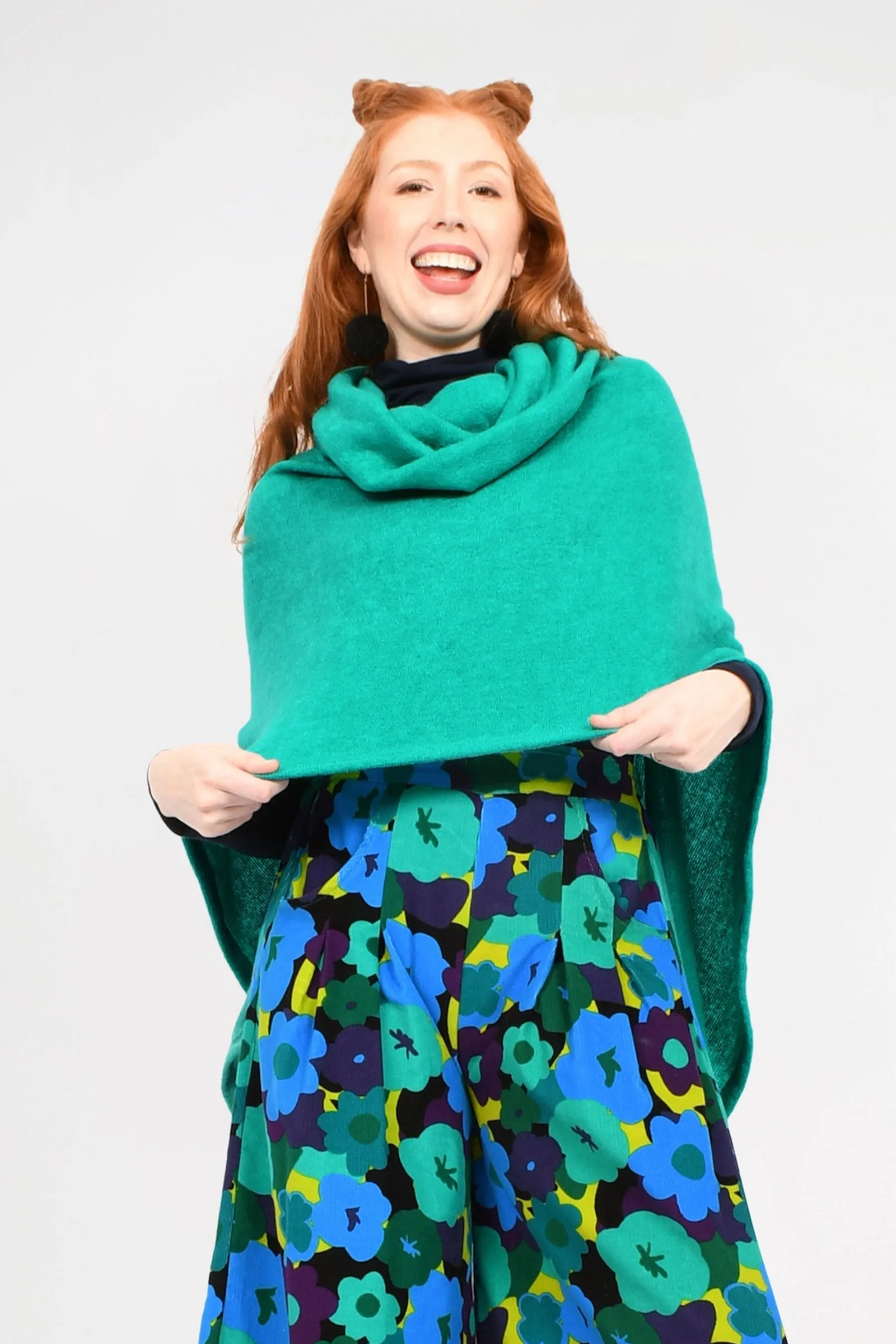 Birdie Knit Poncho