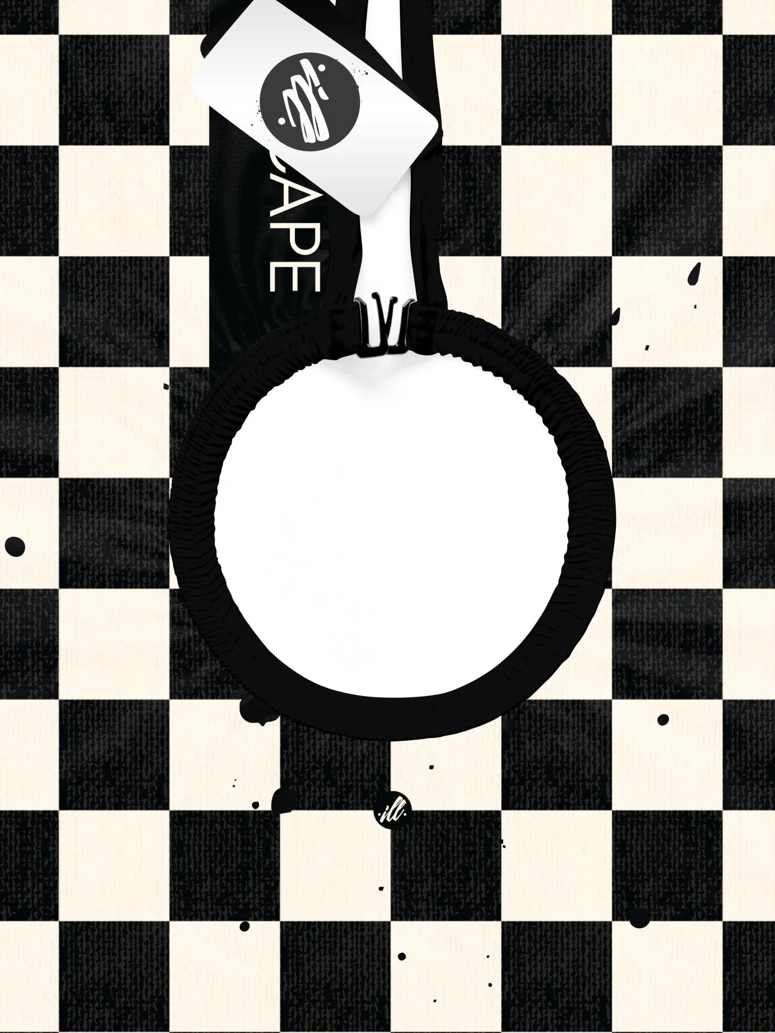 Black Checker PRO Cape