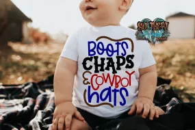 Boots Chaps And Cowboy Hats bodysuit