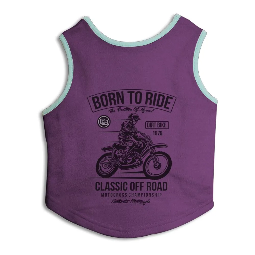 Born To Ride Dog Sweatshirt