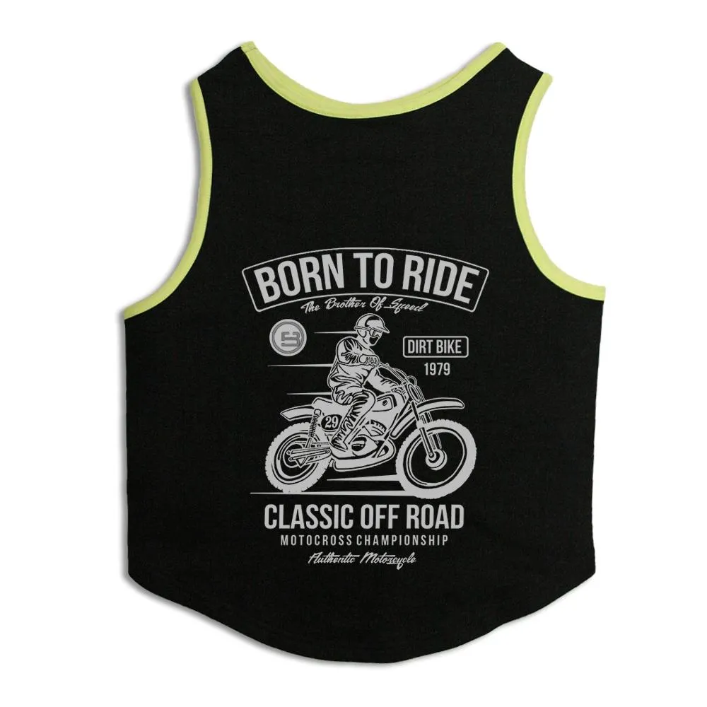 Born To Ride Dog Sweatshirt