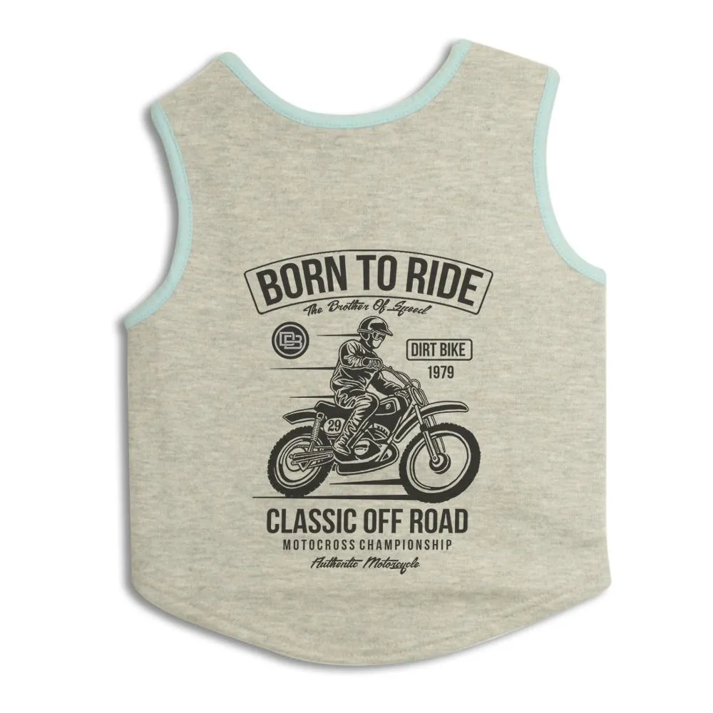 Born To Ride Dog Sweatshirt