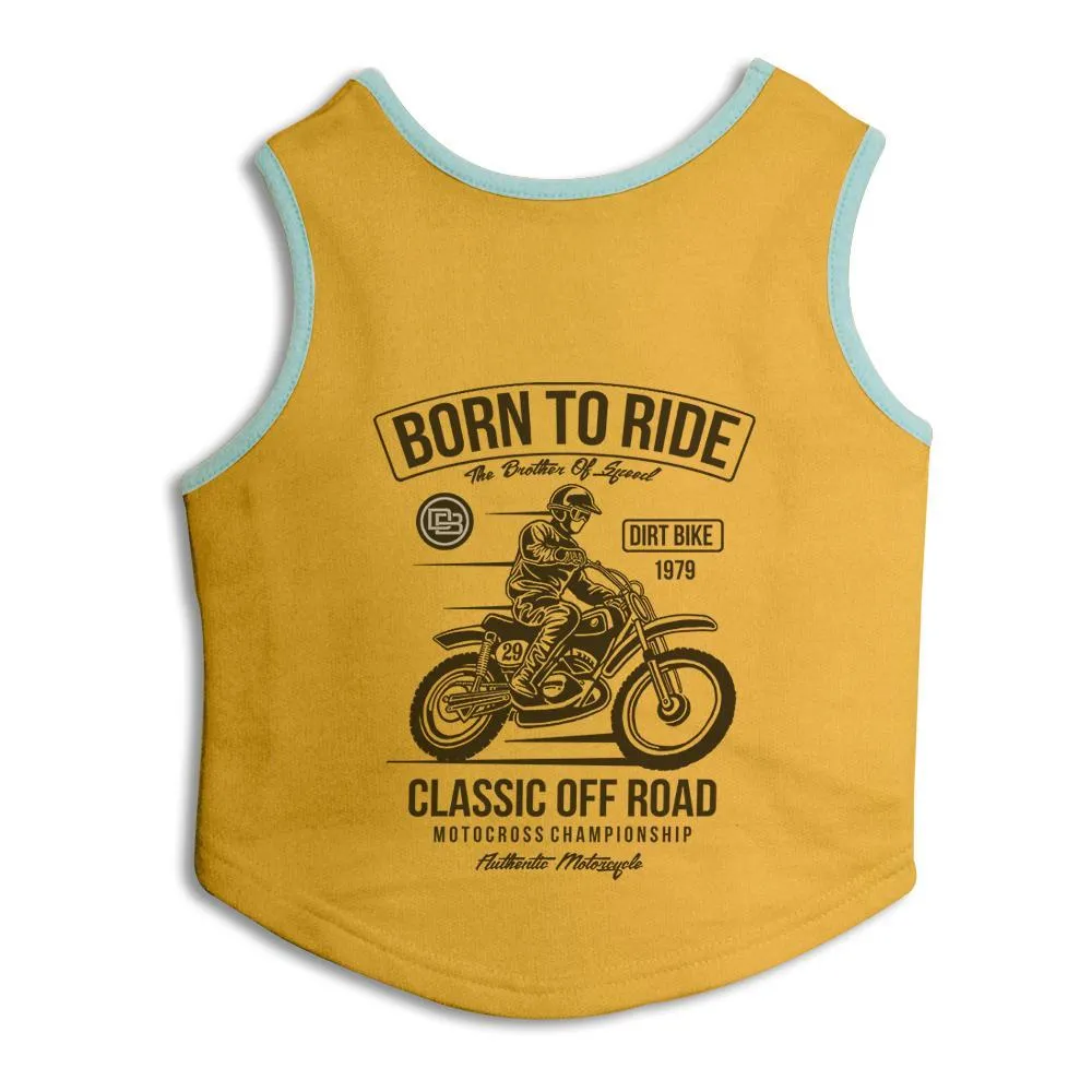 Born To Ride Dog Sweatshirt