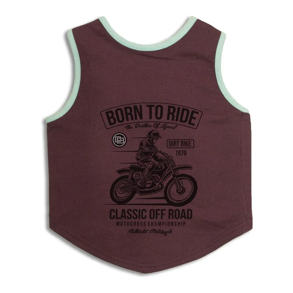 Born To Ride Dog Sweatshirt