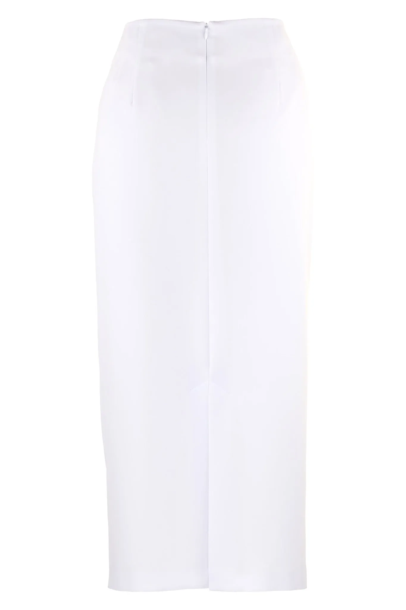 Busy Clothing Womens White Long Skirt