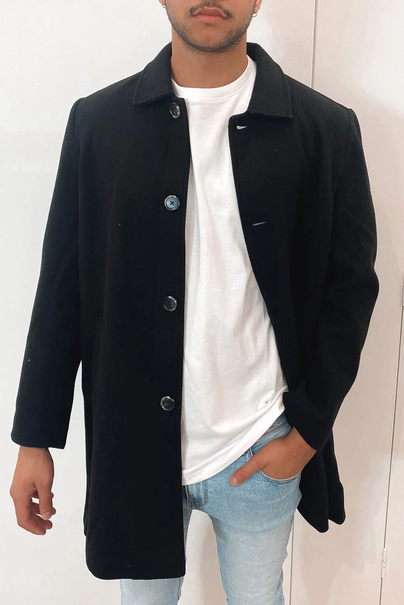 Butler Coat Black