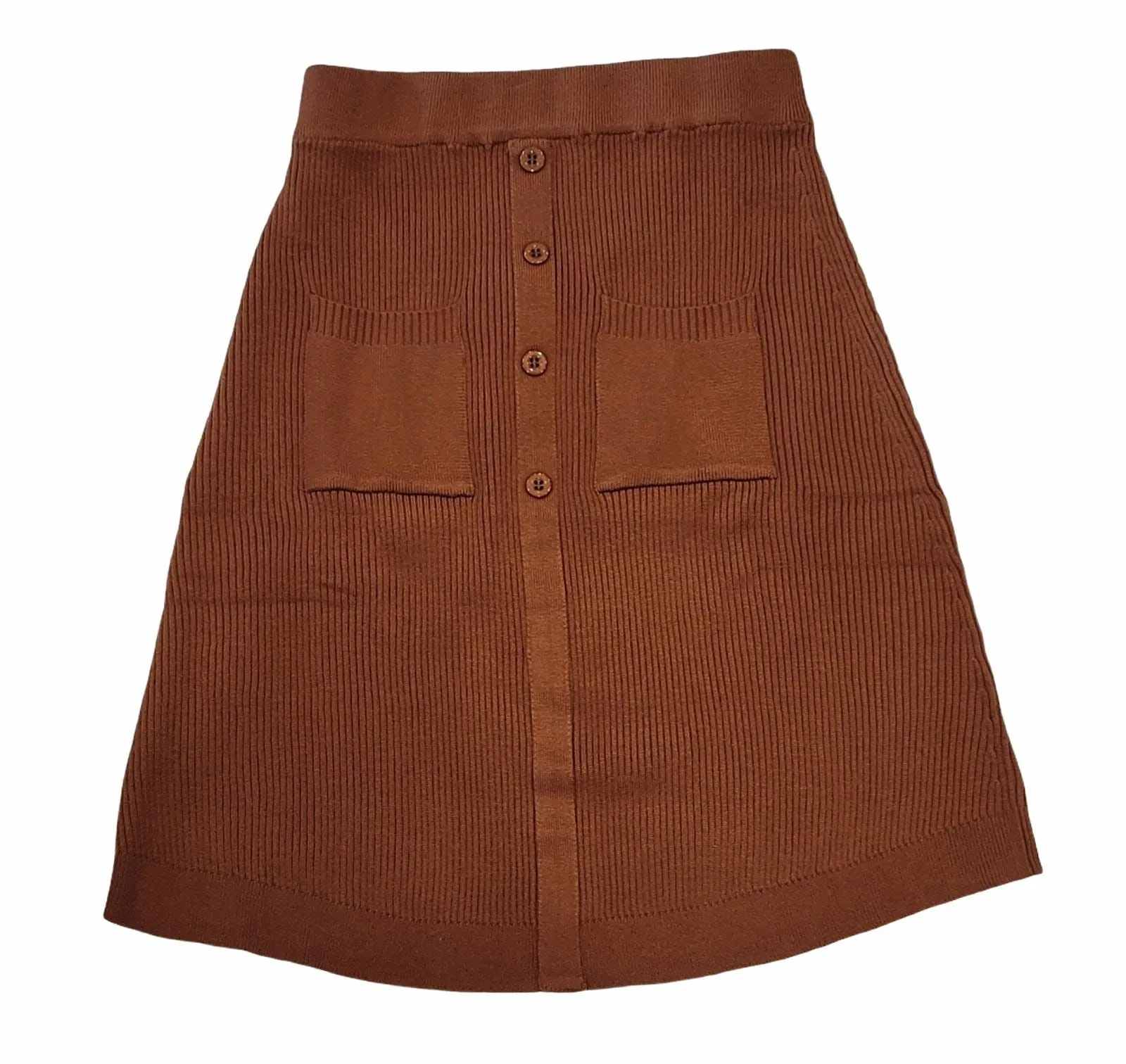 Camel Knit Skirt