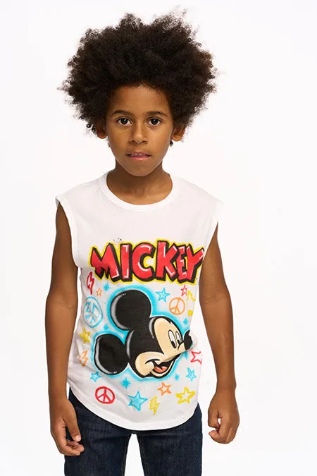 CHA Mickey Mouse Graphic Tank Top