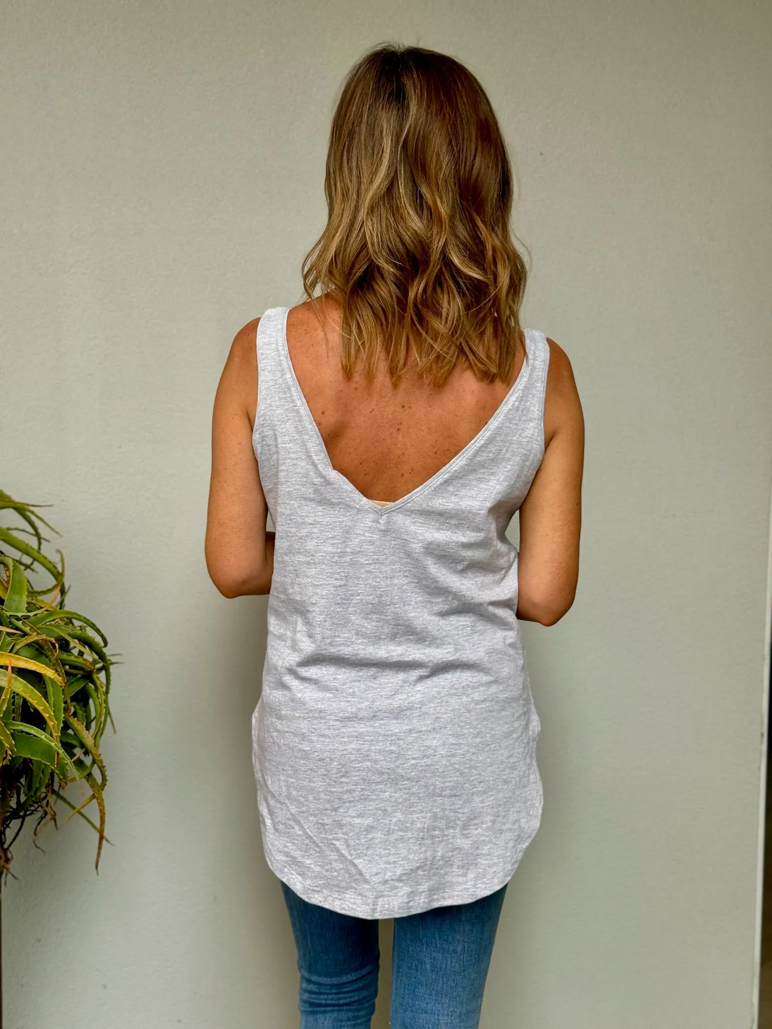 Classic Tank - Grey Marle