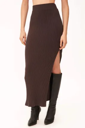 CLAUDIA SWEATER RIB SKIRT