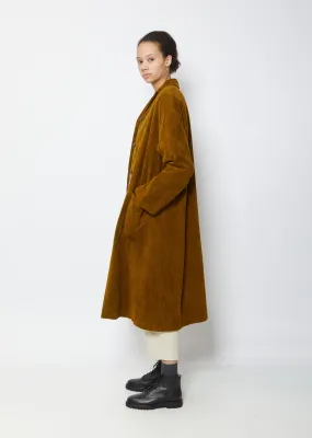 Corduroy Overcoat