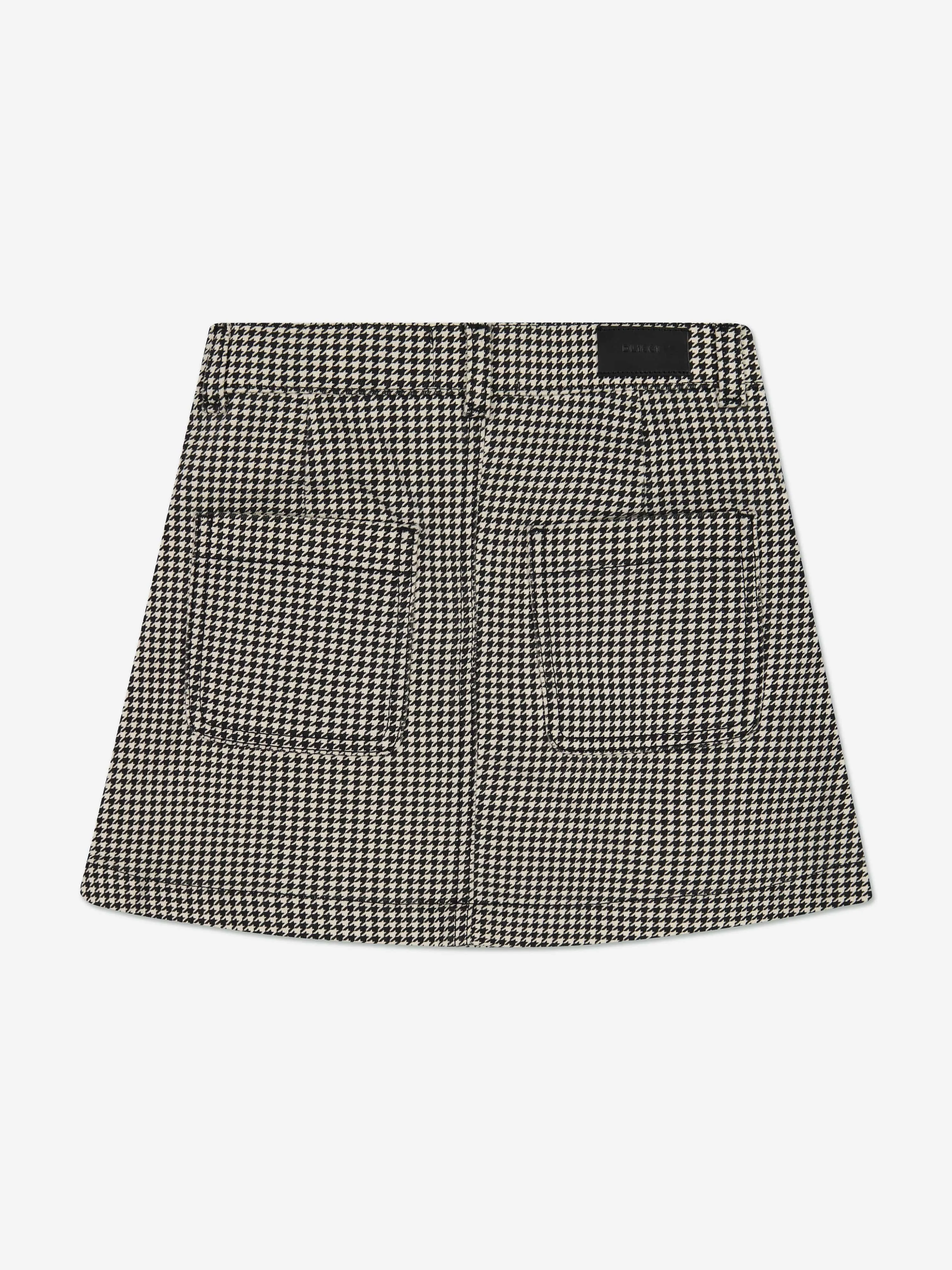 DL1961 Girls Jenny Mini Skirt in Grey