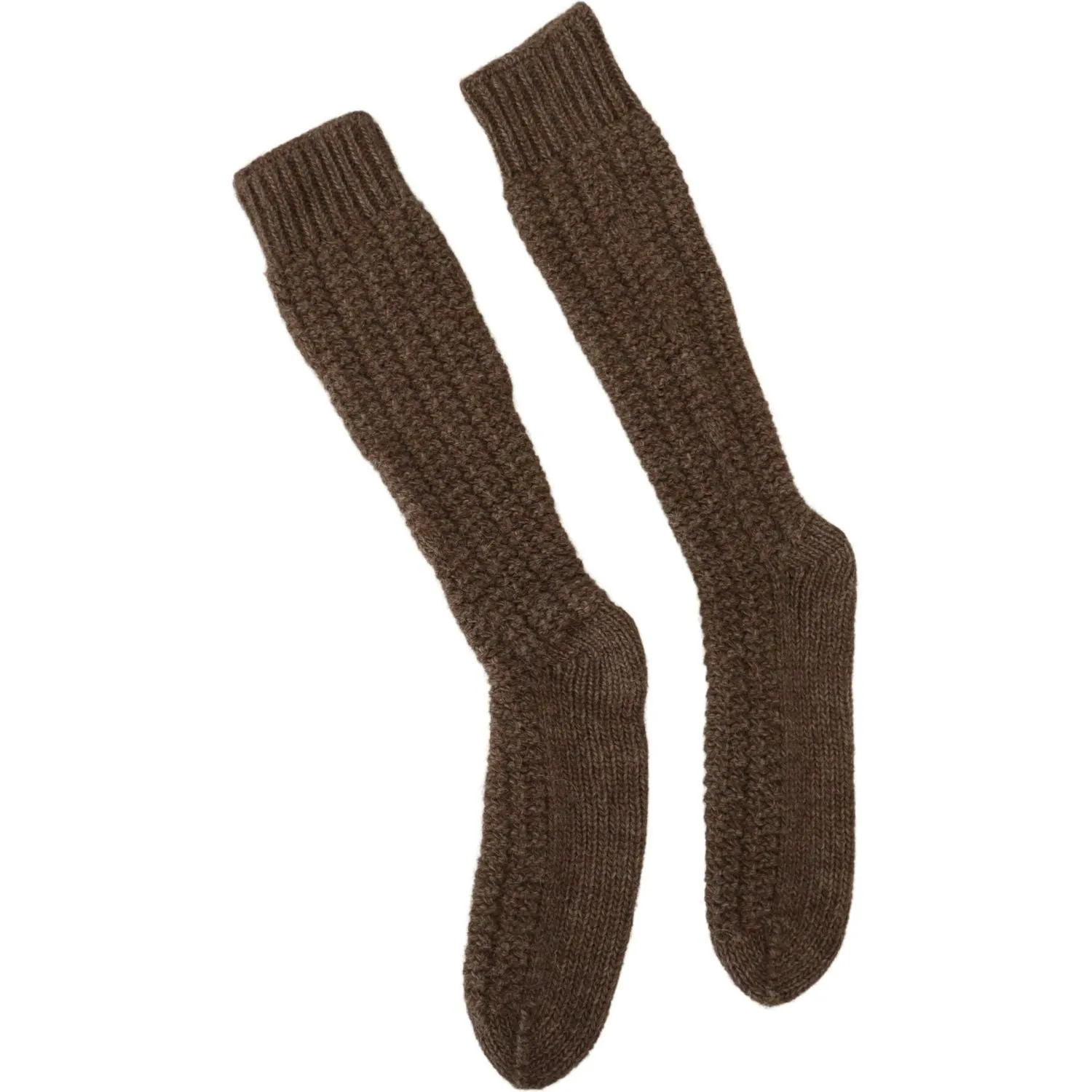 Dolce & Gabbana Chic Over-Calf Wool Blend Knit Socks