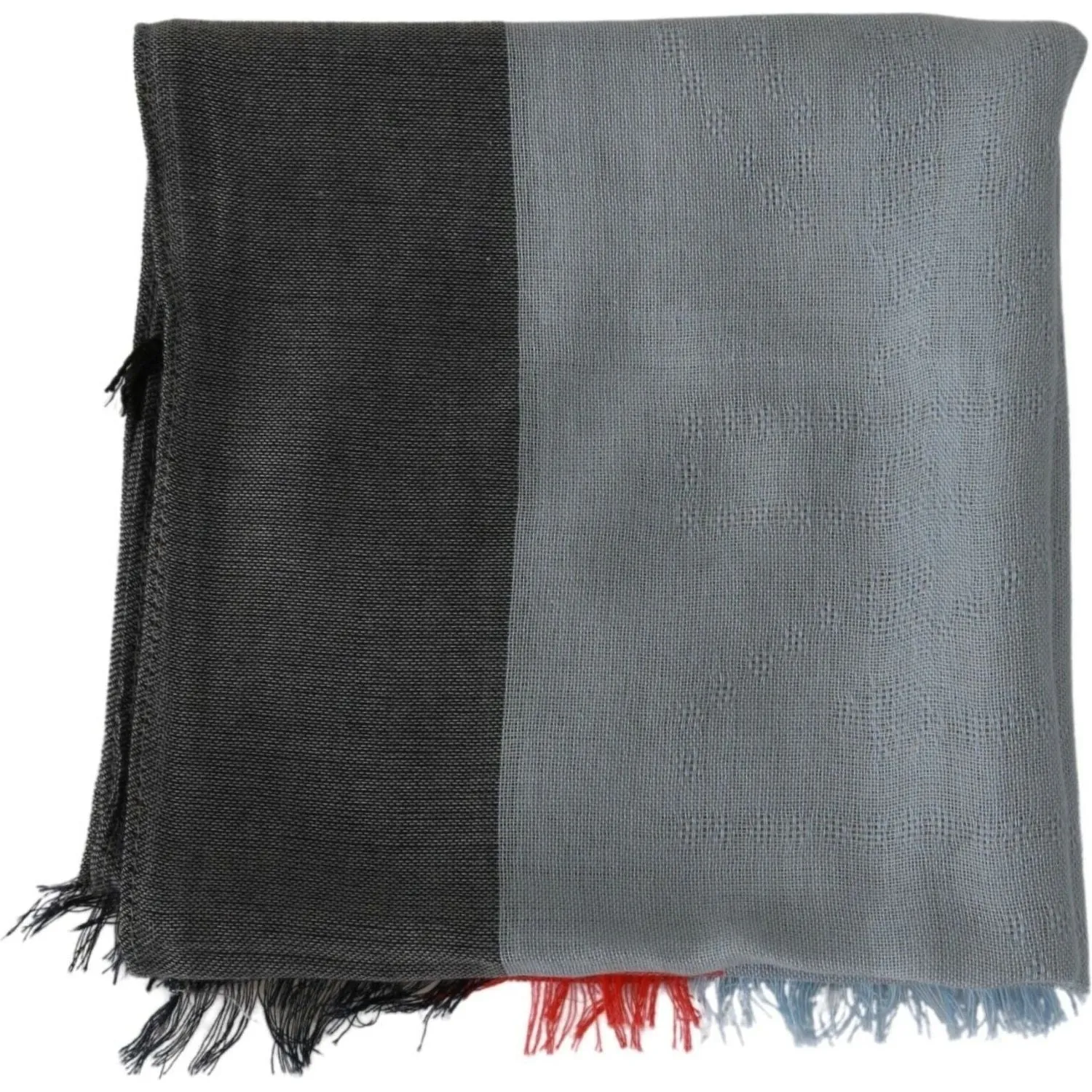 Dolce & Gabbana Elegant Gray Italian Cotton Scarf