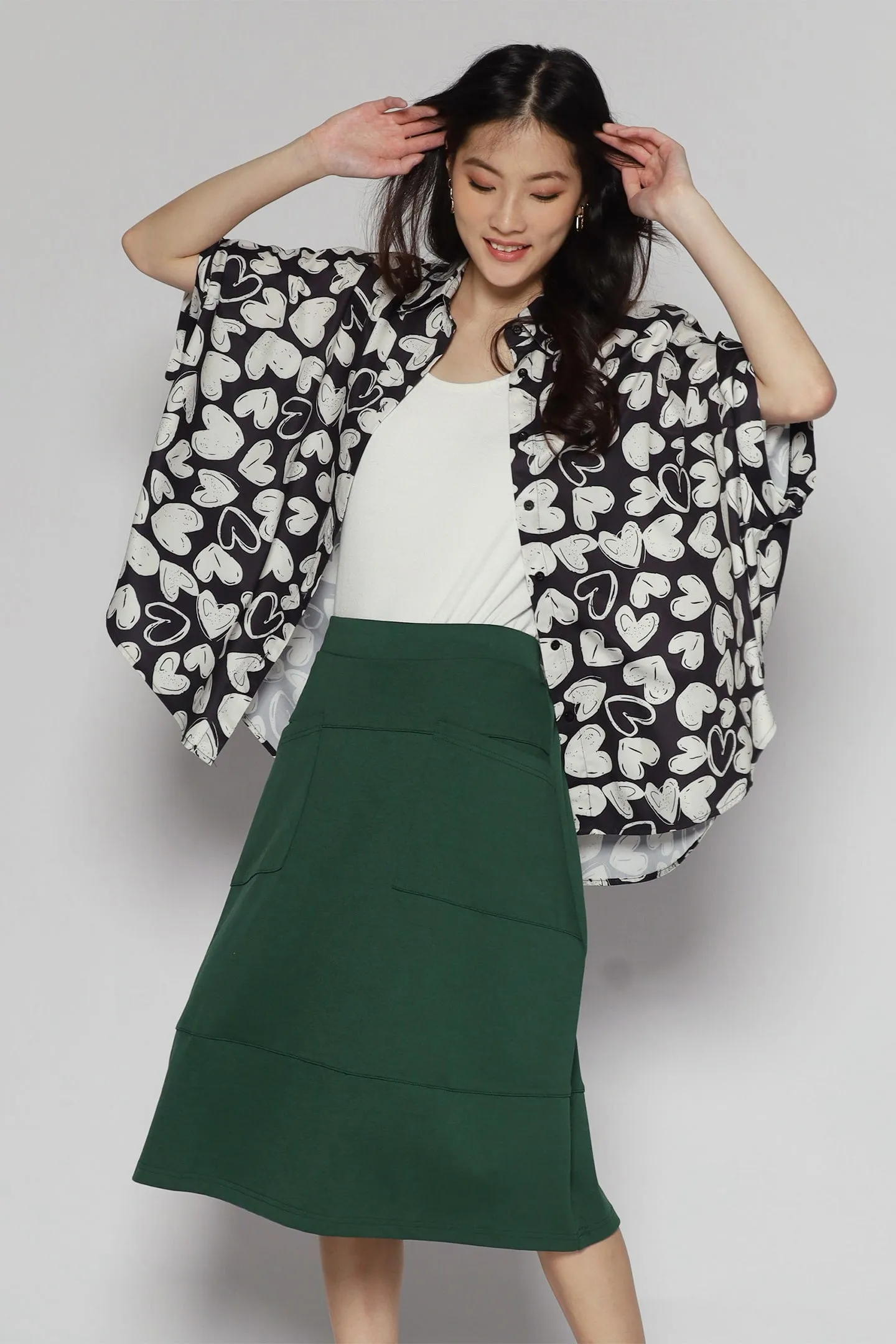 Ebenezer Skirt in Green