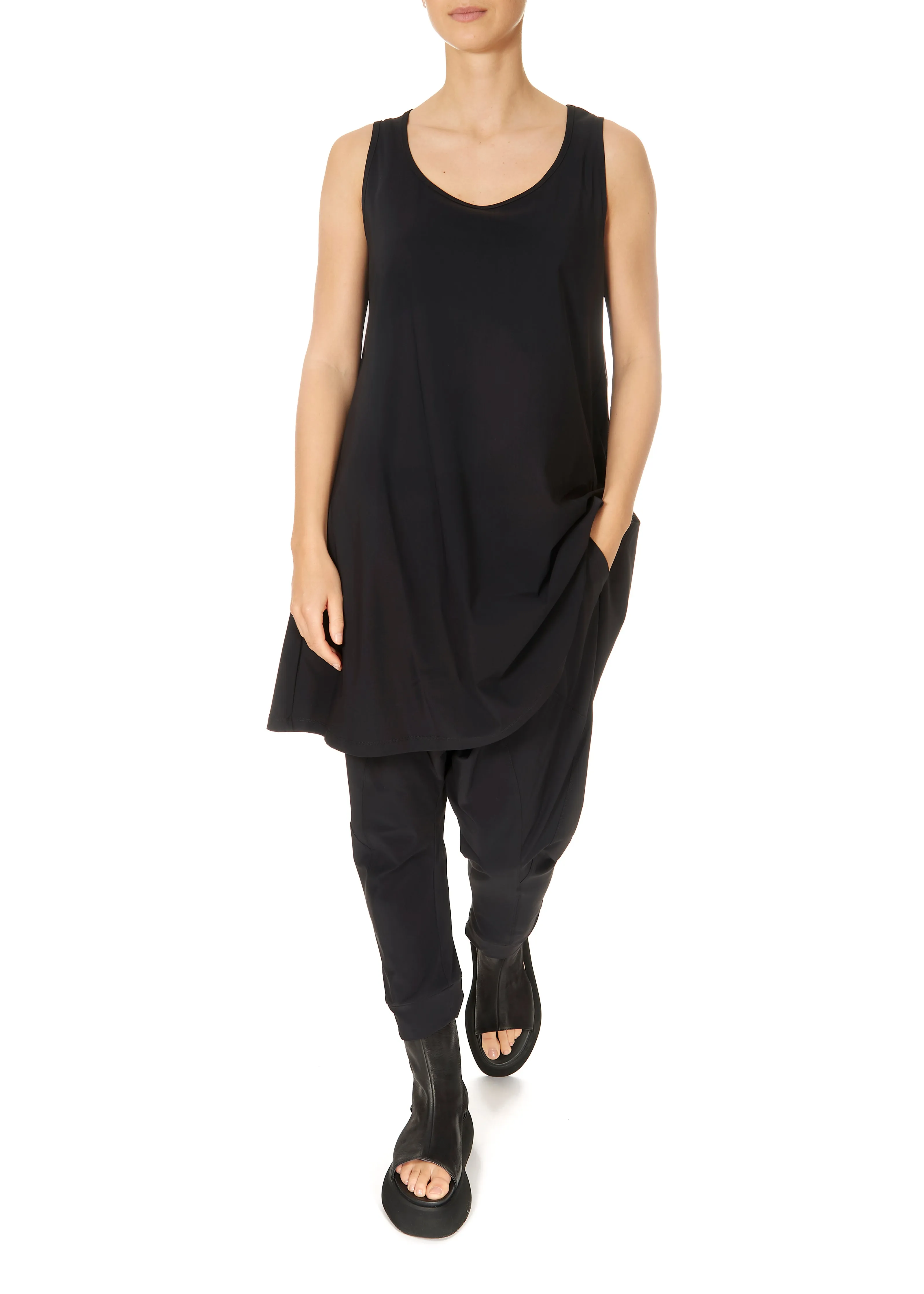 ELLi Basic A-Shirt Black