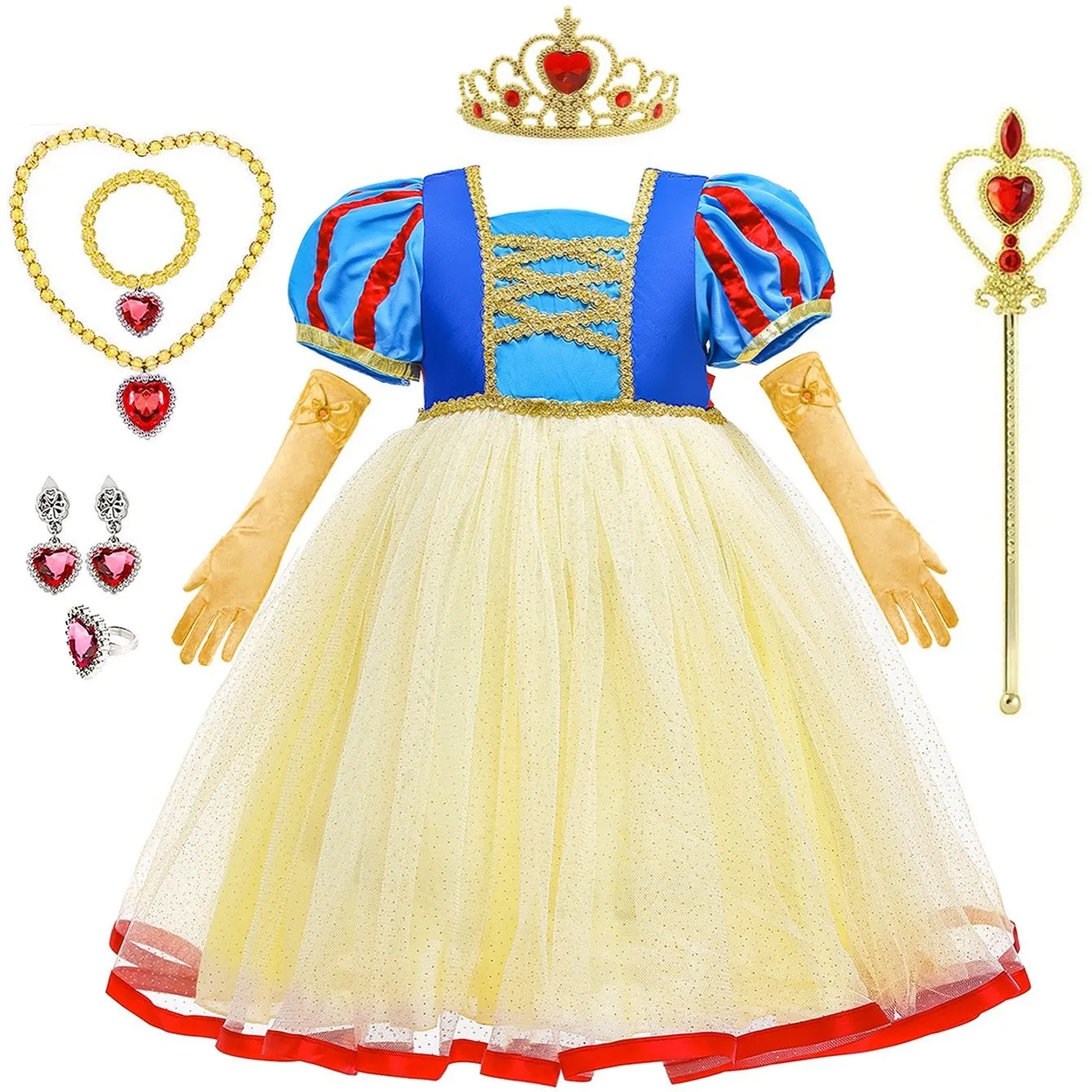 Enchanting Princess Dress Set Perfect for Girls Special Occasions