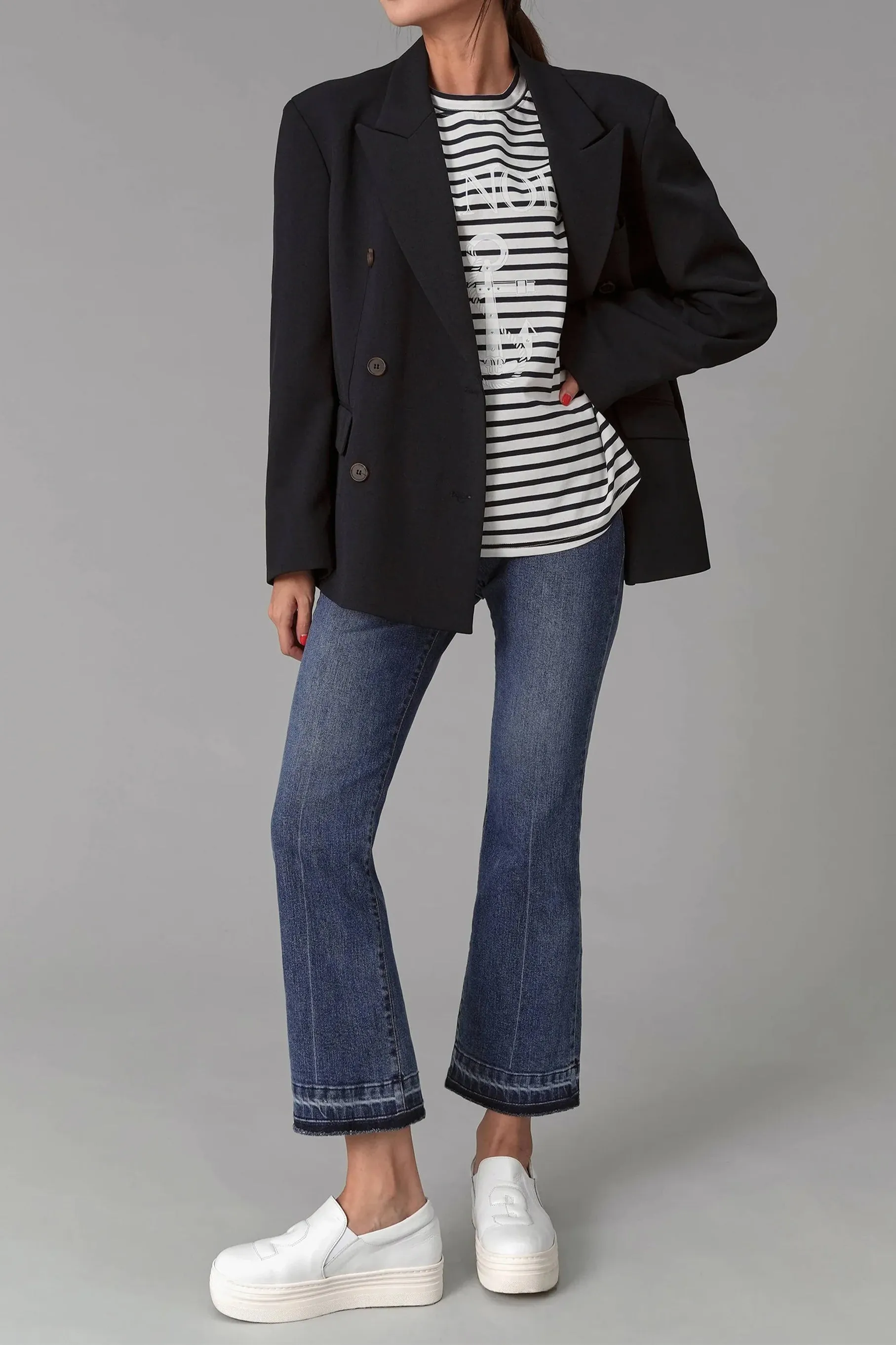 Enid Blazer, Navy