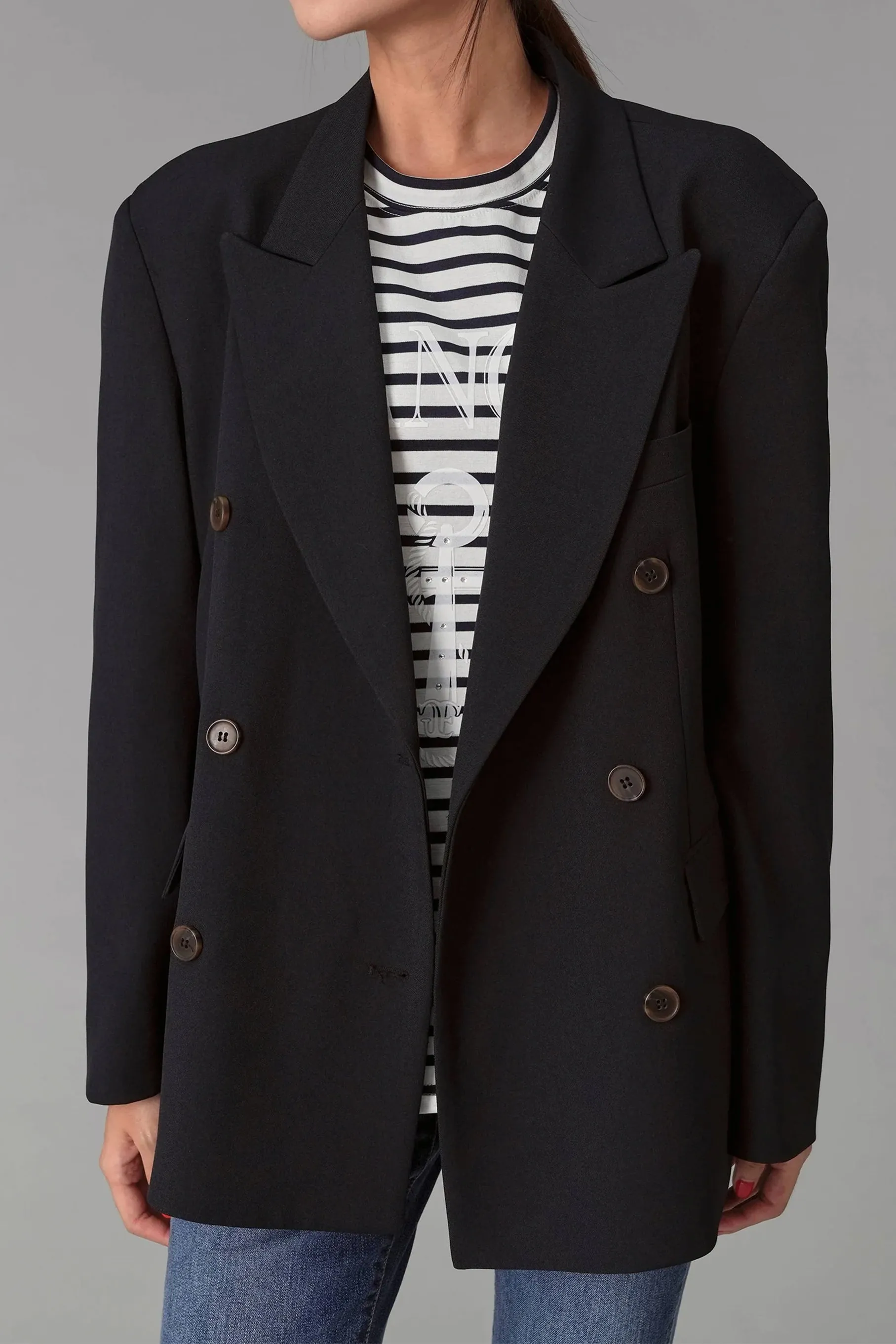 Enid Blazer, Navy