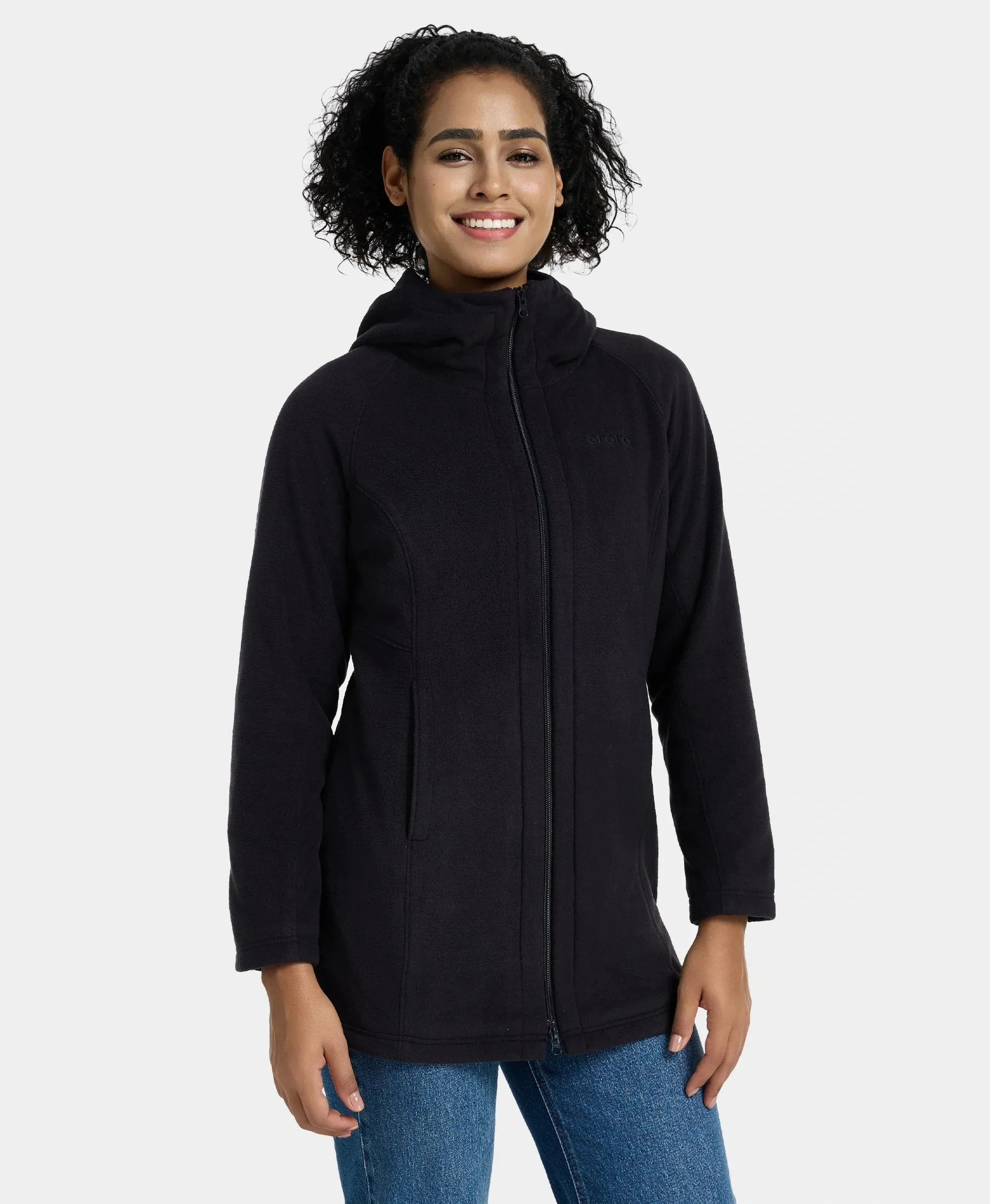 Felicity Women's Heated Fleece Hoodie Jacket